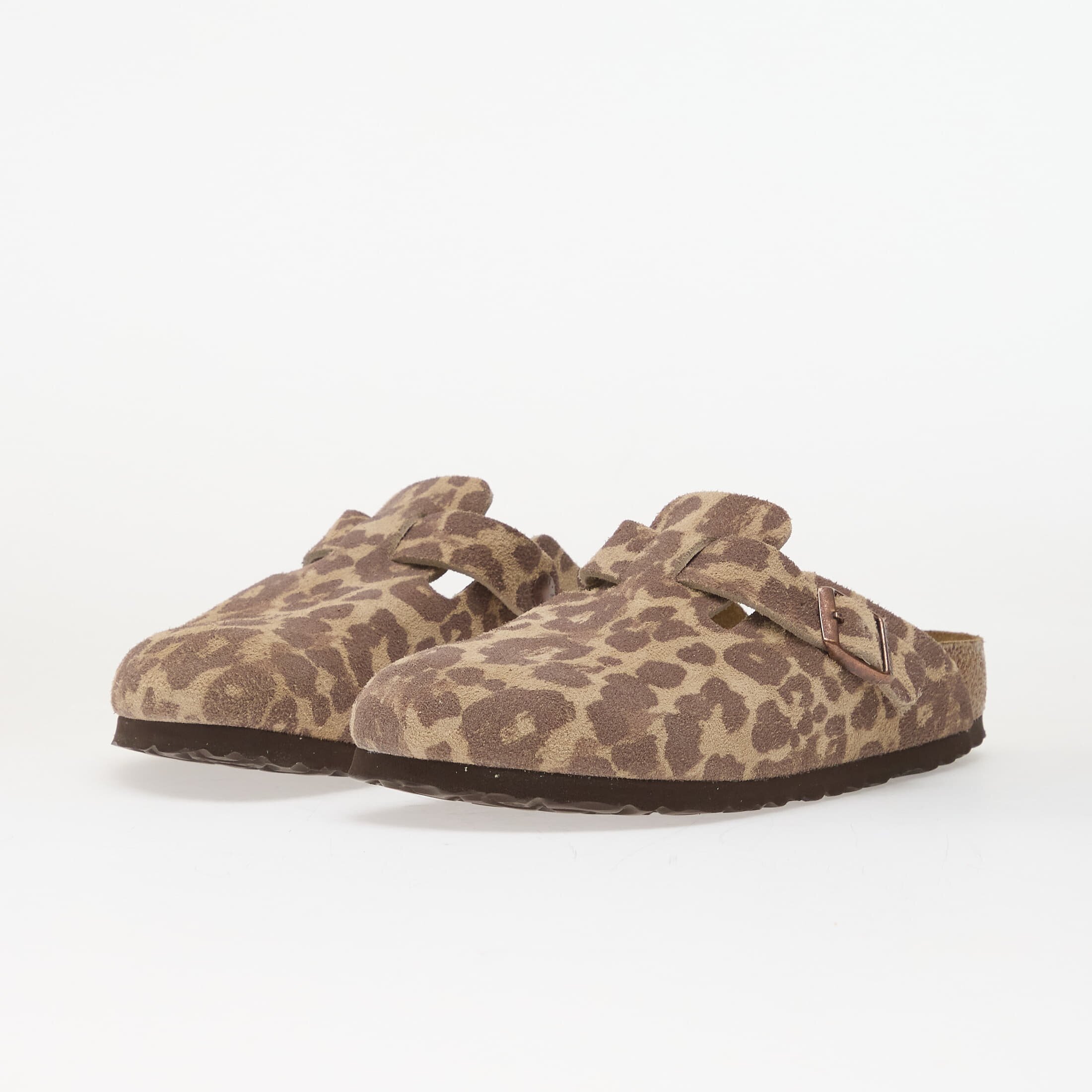 Birkenstock Boston Print LEVE Leo Sandcastle