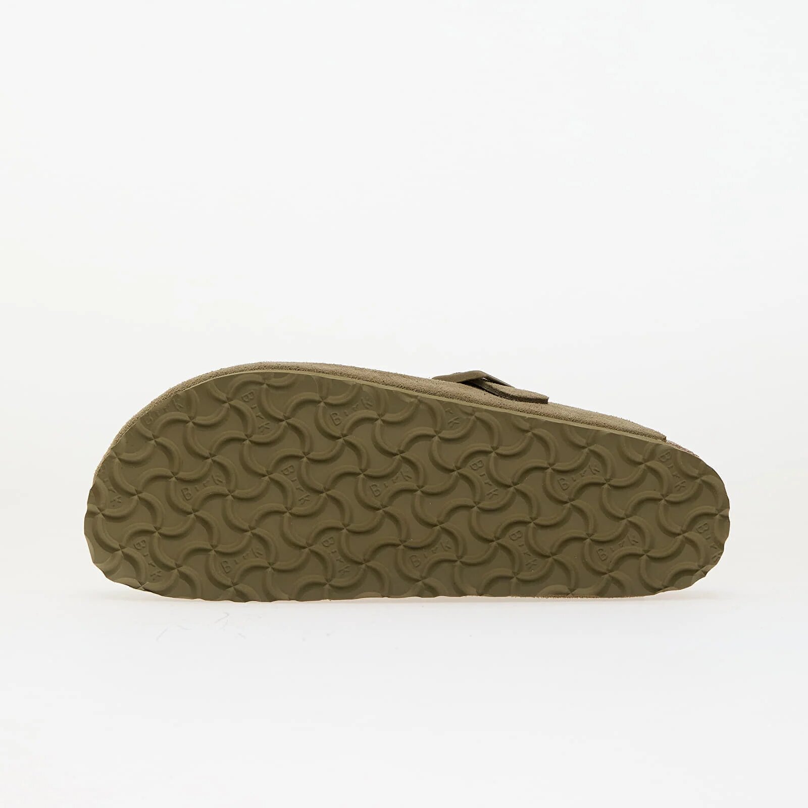 Birkenstock Boston Suede Leather Faded Khaki