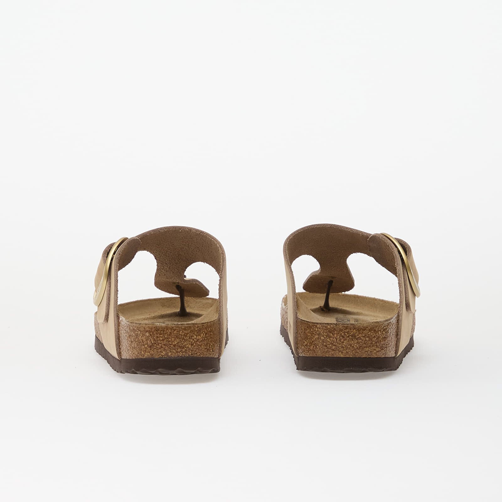 Birkenstock Gizeh Big Buckle Nubuck Leather Women Sandcastle