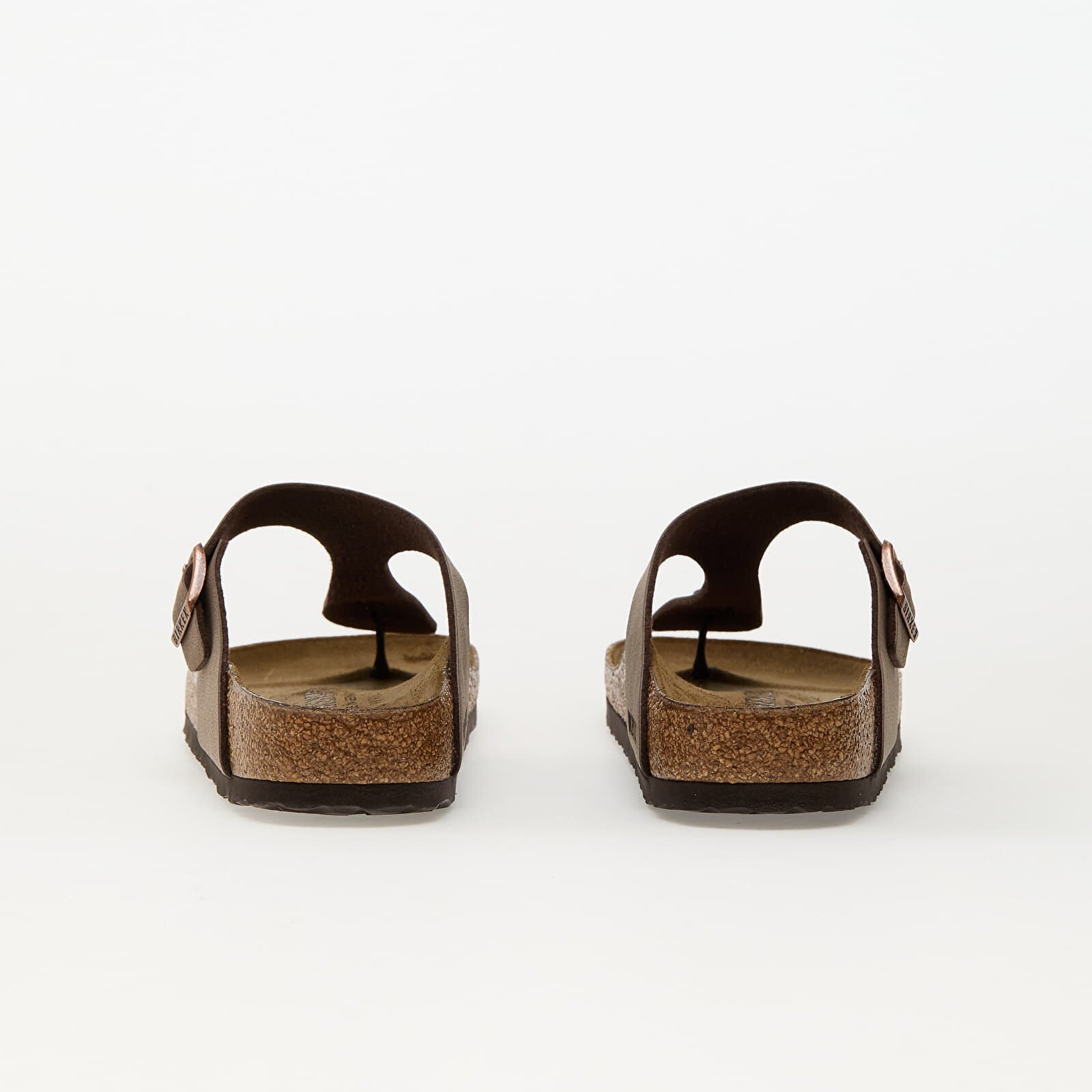 Birkenstock Gizeh Birko-Flor Birkibuc mocca
