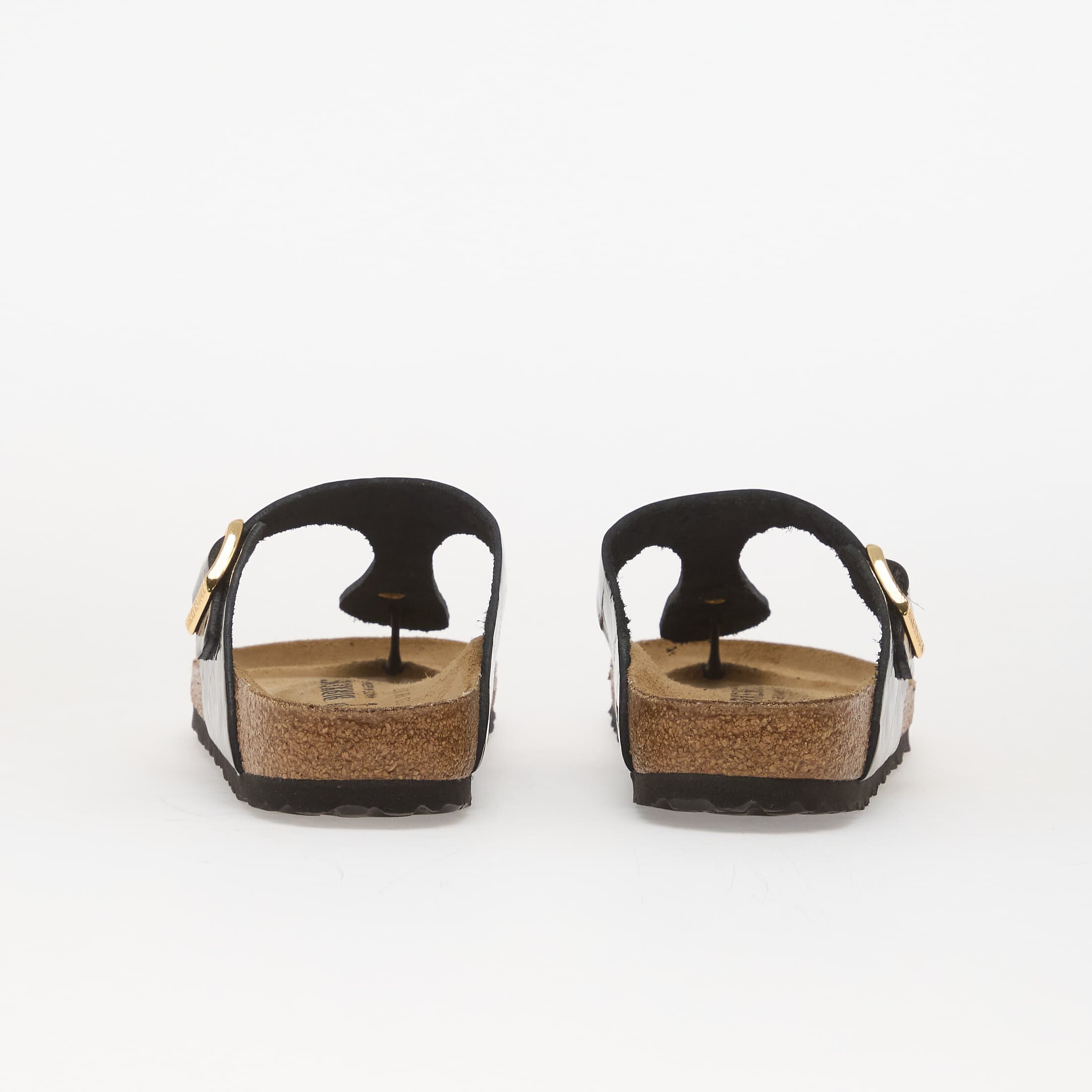 Birkenstock Gizeh LEN Emboss Leather Black