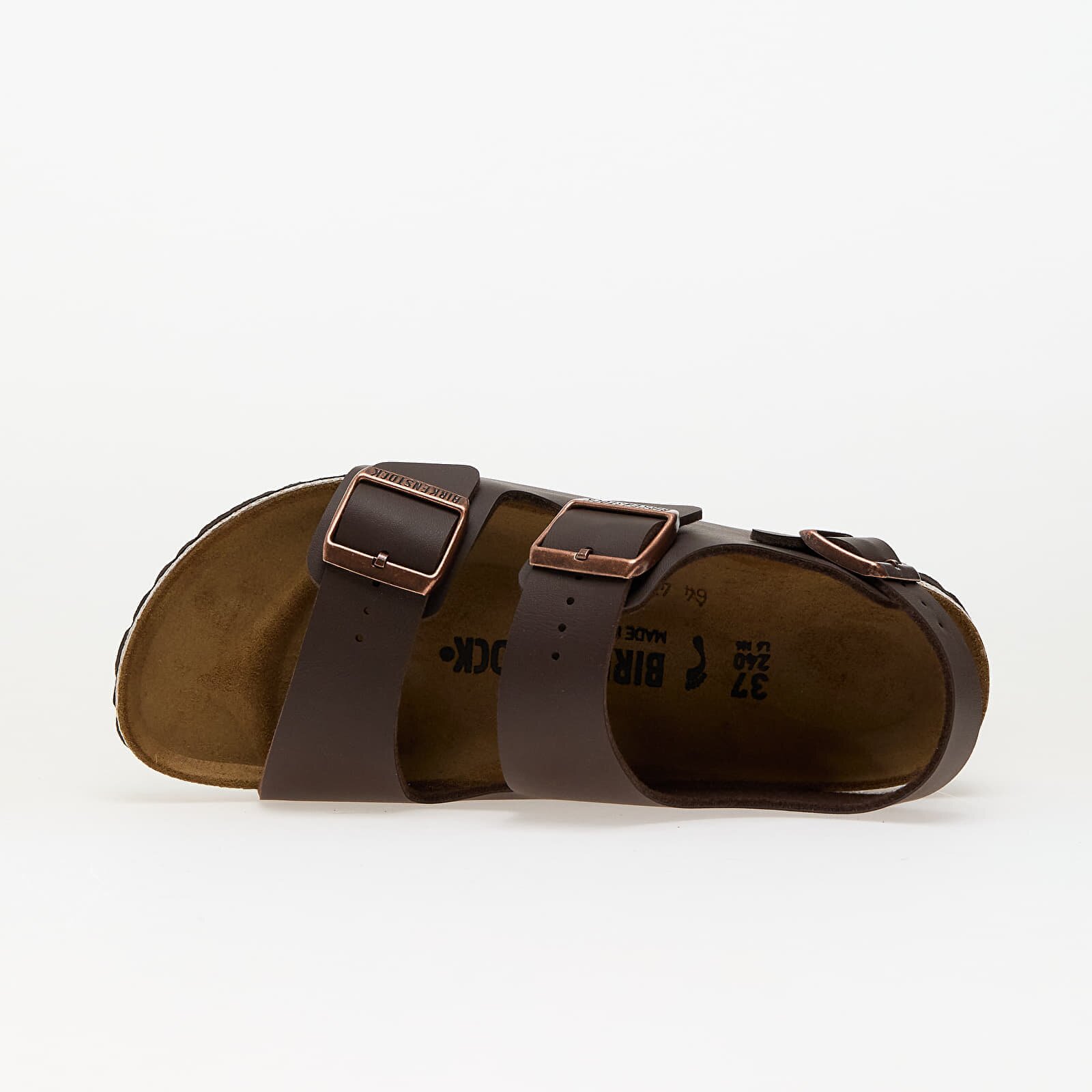 Birkenstock Milano Birko-Flor dark brown