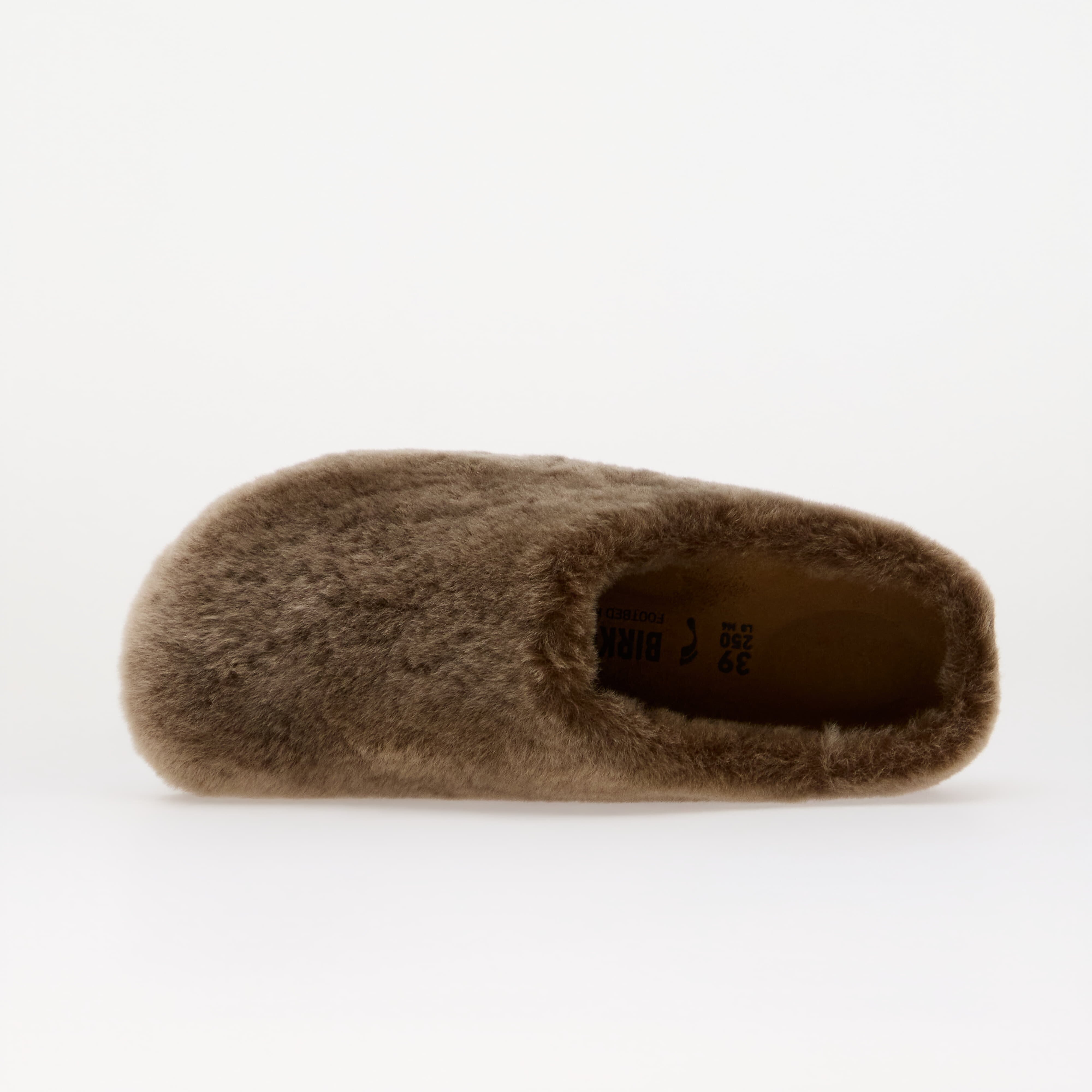 Birkenstock Обувки Amsterdam Wrapped Shearling Gray Taupe