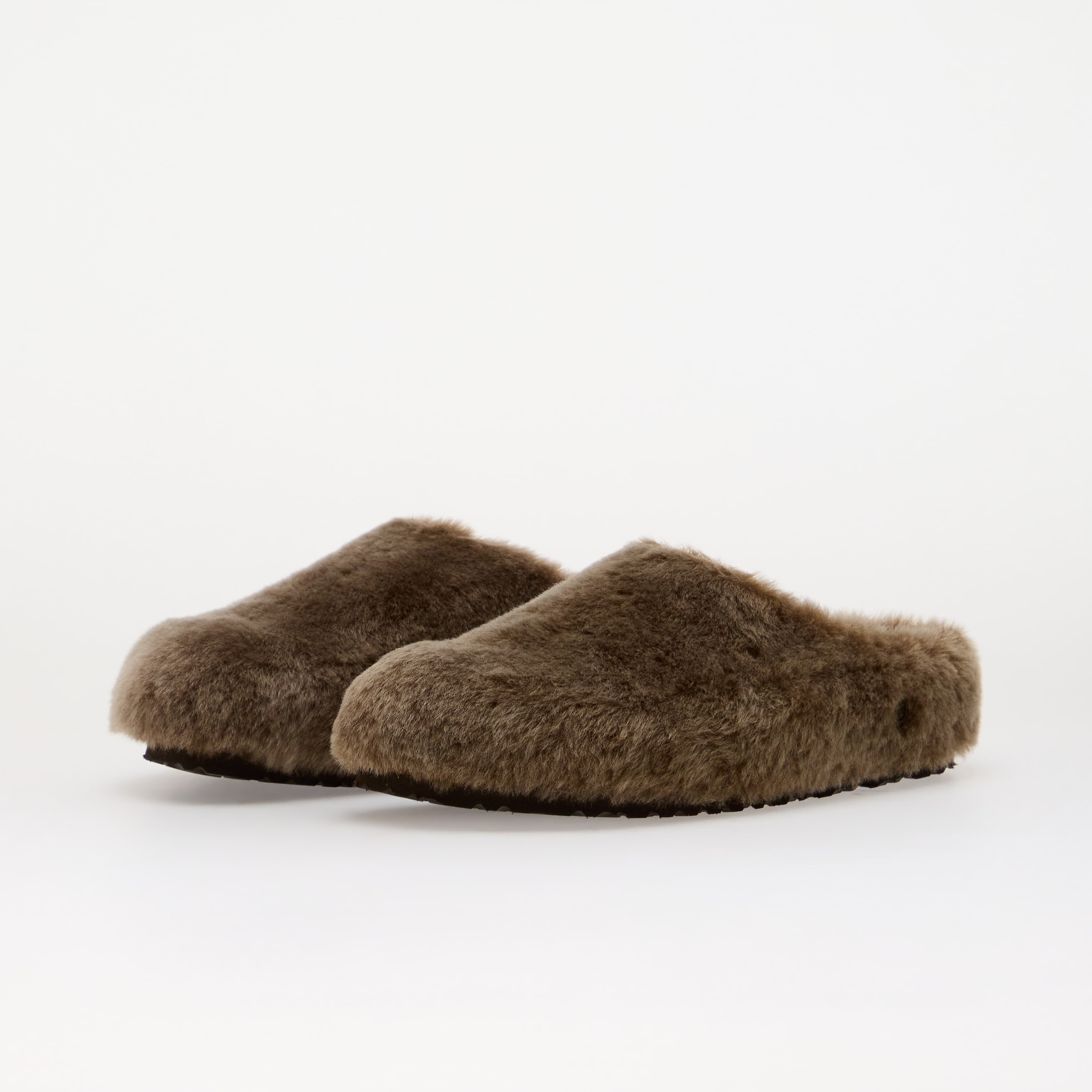 Birkenstock Обувки Amsterdam Wrapped Shearling Gray Taupe