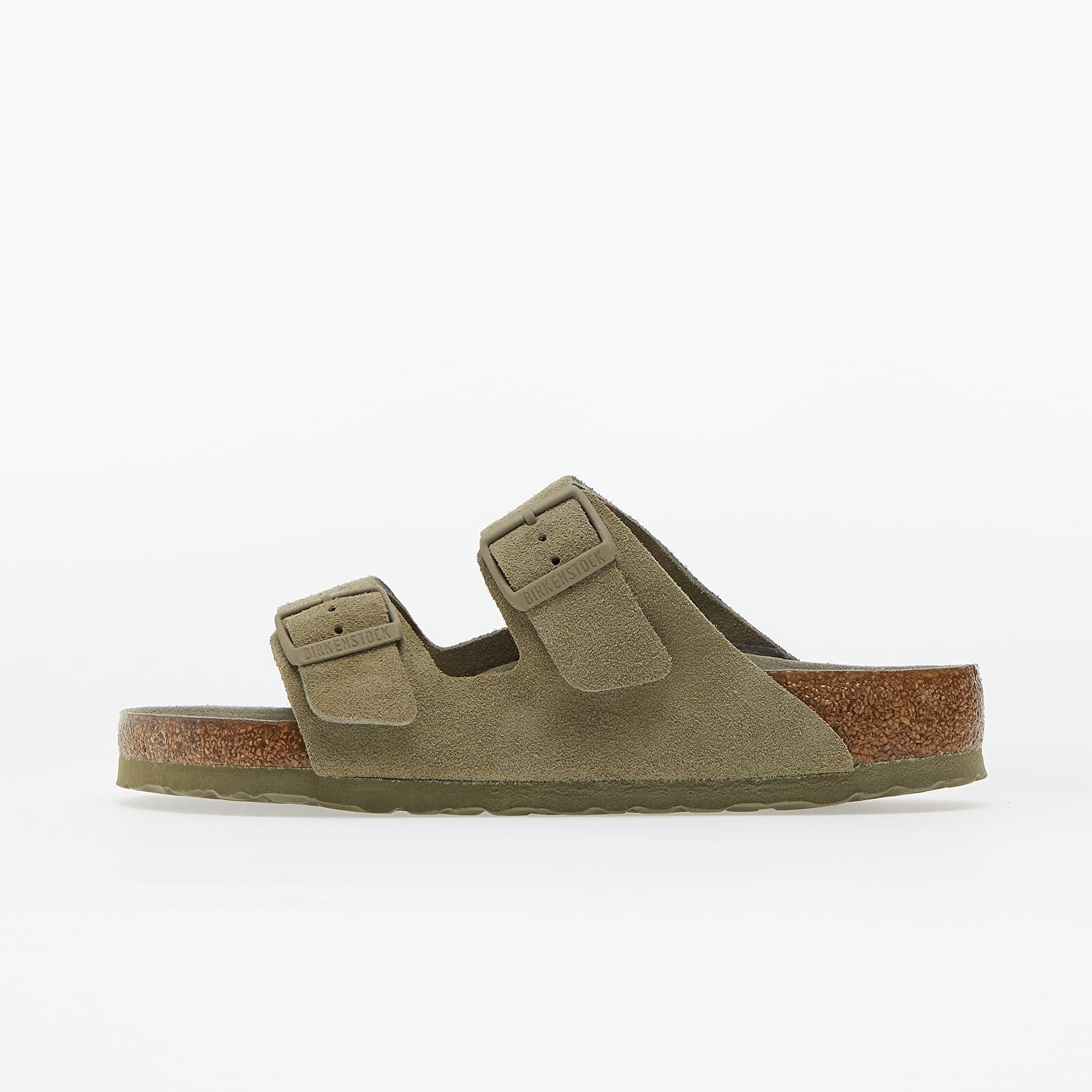 Birkenstock Обувки Arizona Birko-Flor Soft Faded Khaki