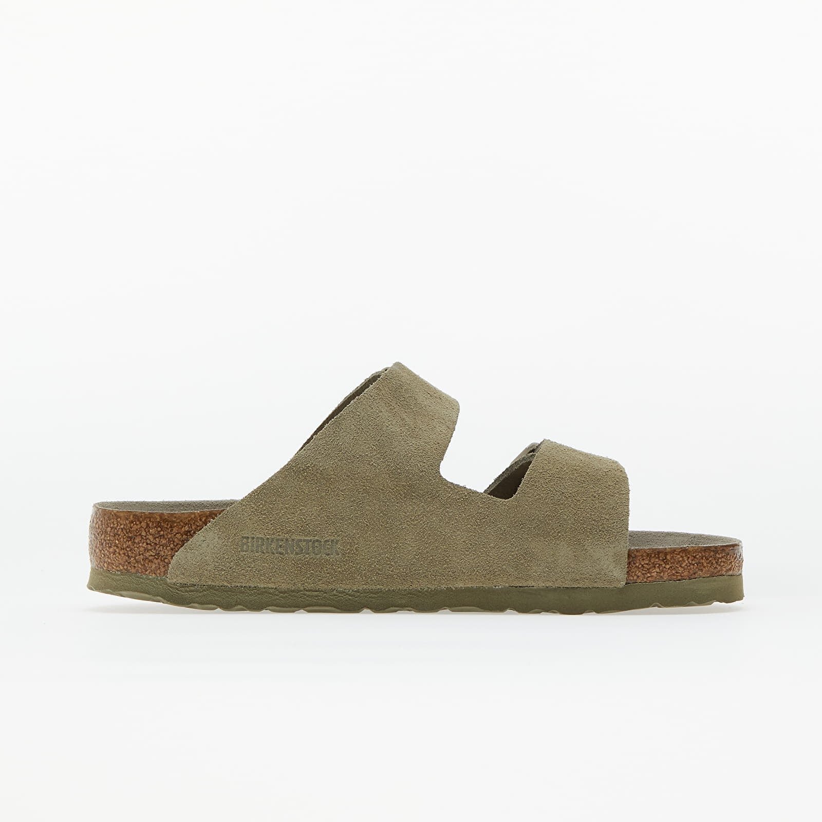 Birkenstock Обувки Arizona Birko-Flor Soft Faded Khaki