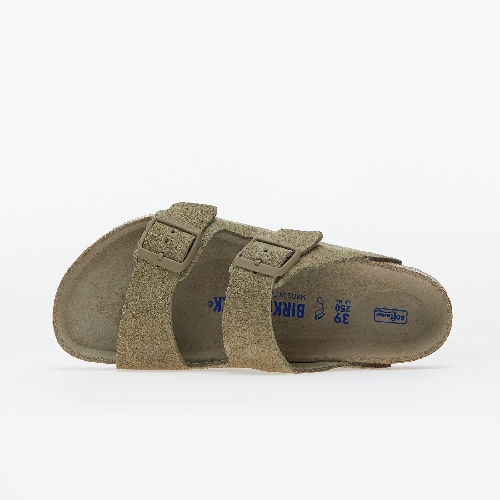 Birkenstock Обувки Arizona Birko-Flor Soft Faded Khaki