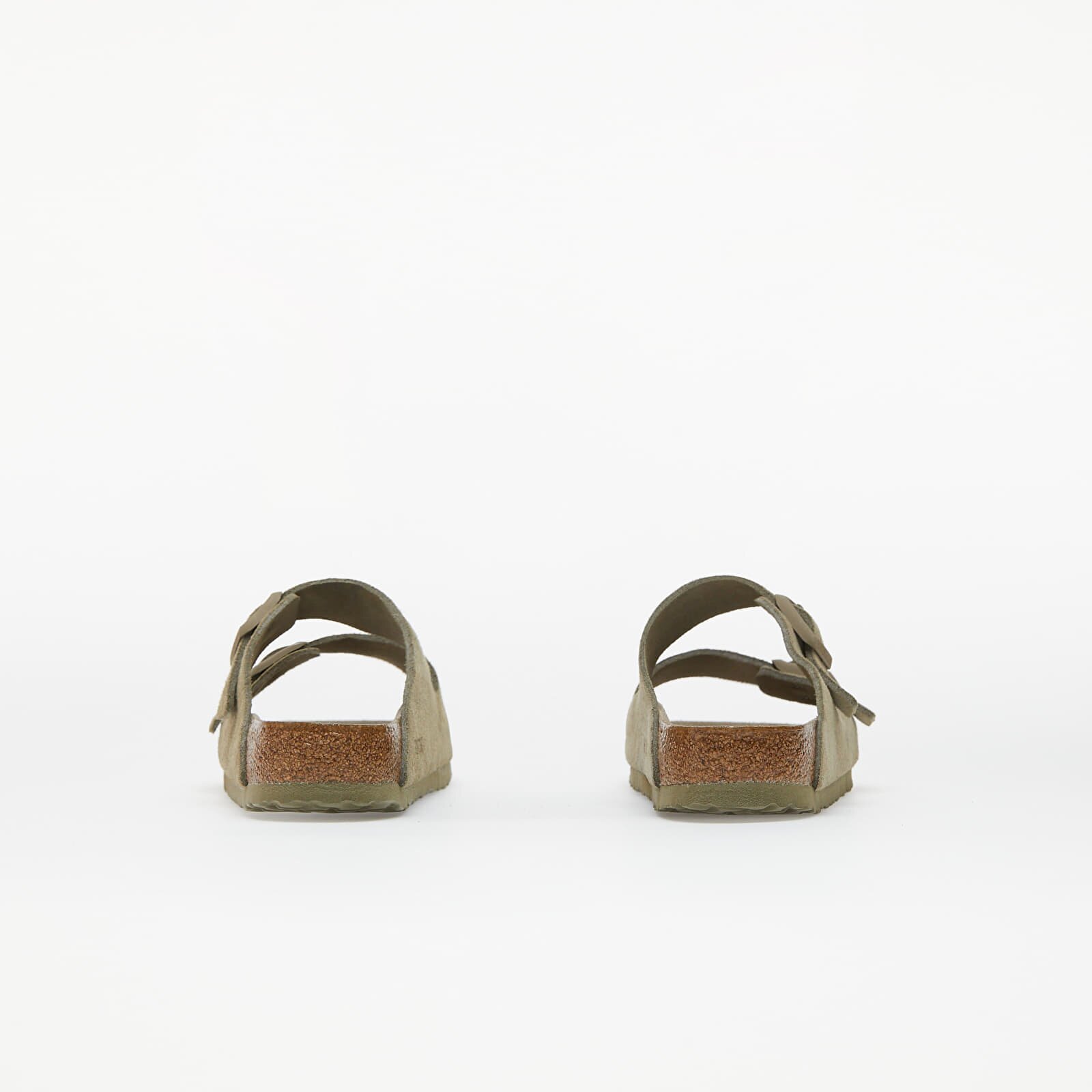 Birkenstock Обувки Arizona Birko-Flor Soft Faded Khaki