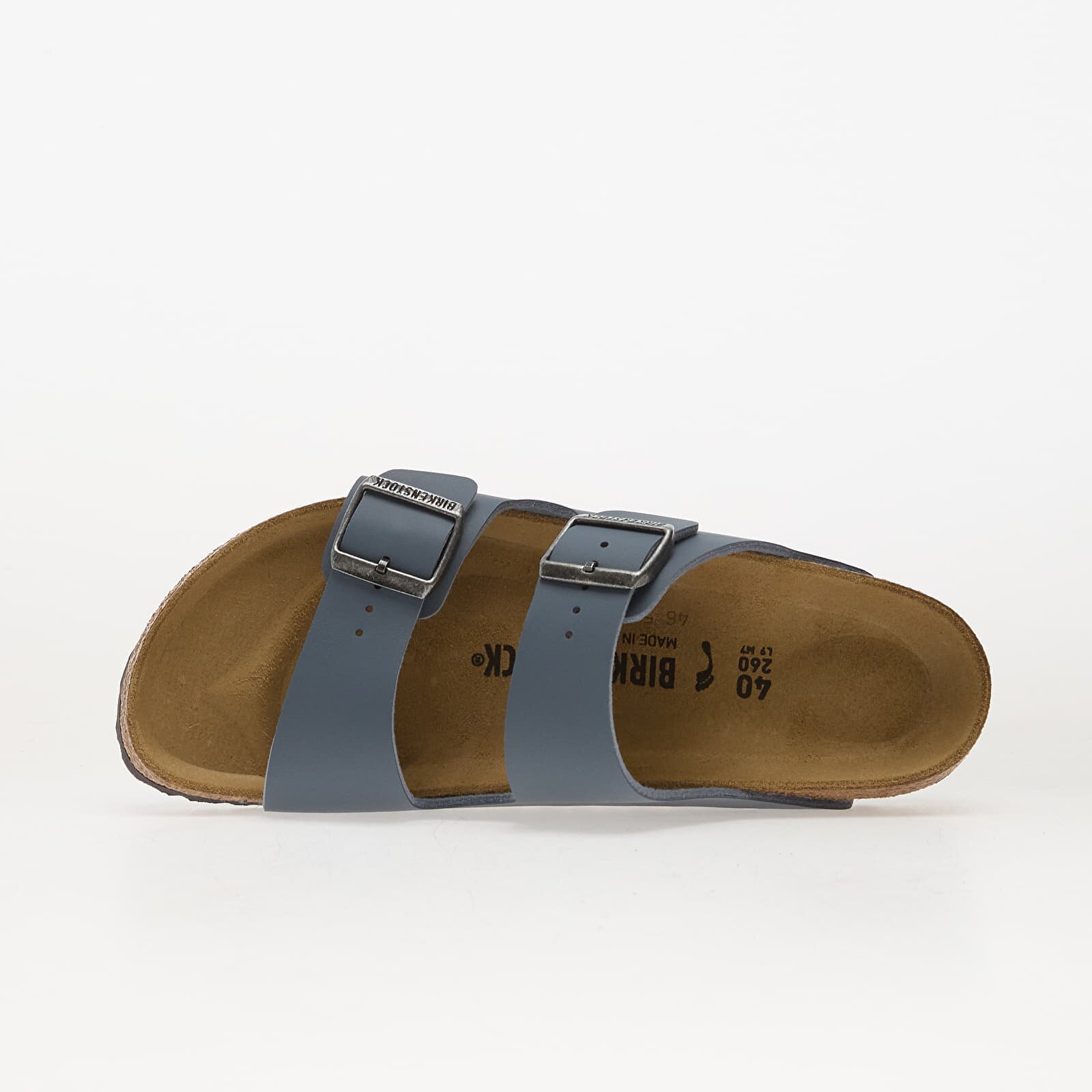 Birkenstock Обувки Arizona Birko-Flor Unisex Basalt Gray