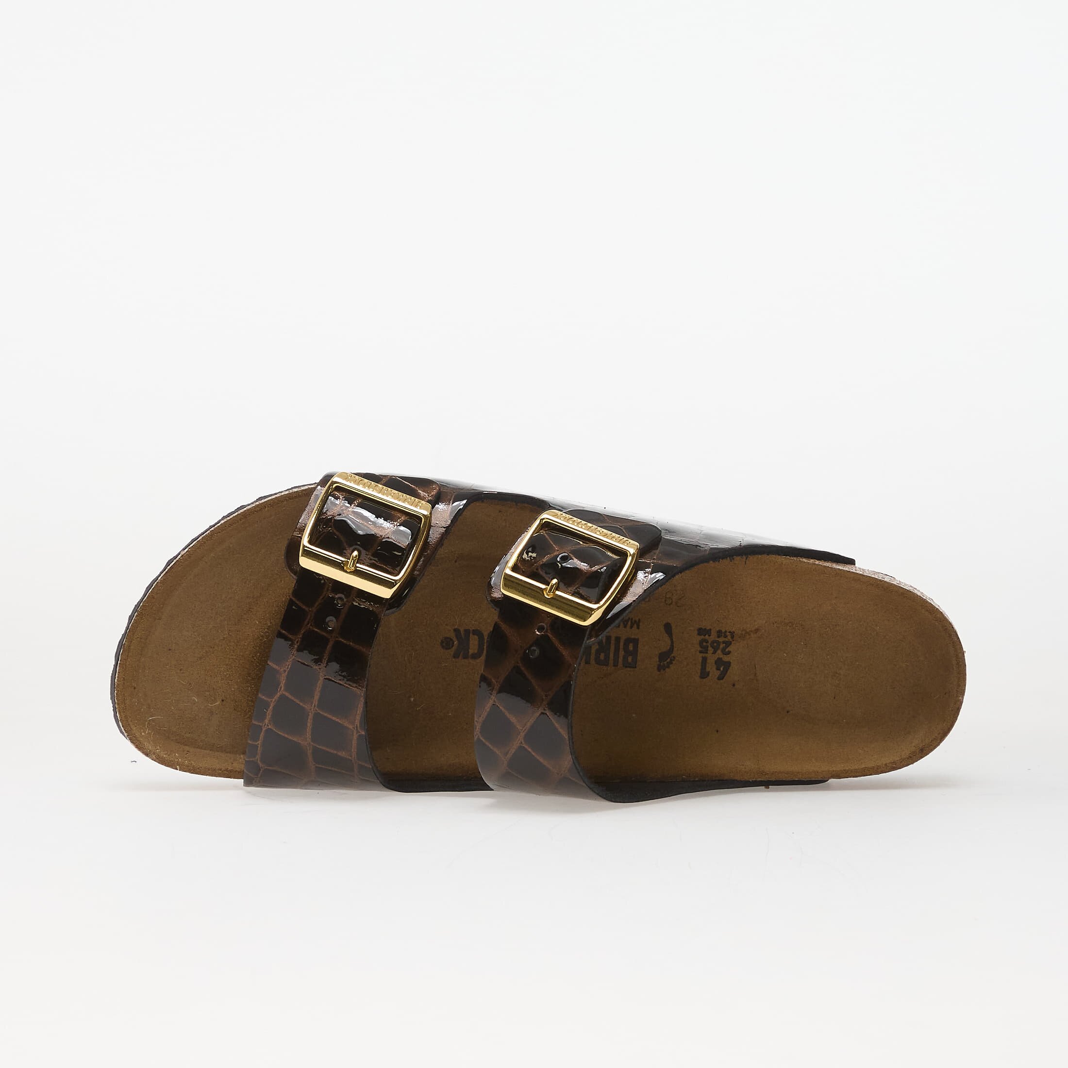 Birkenstock Обувки Arizona LENA Emboss Animal Black
