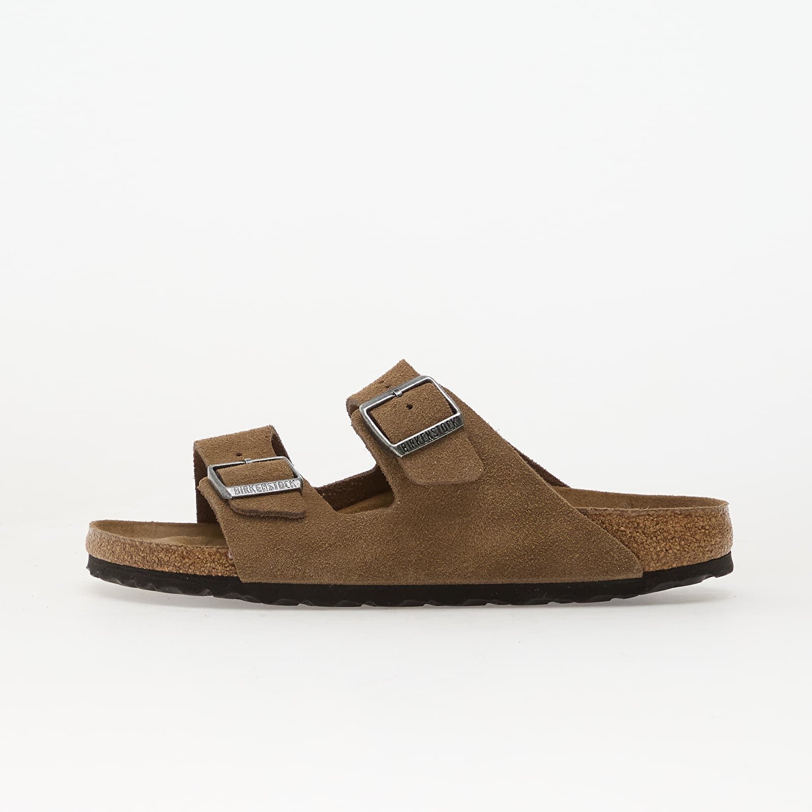 Birkenstock Обувки Arizona Soft Footbed Suede Leather Unisex Dark Tea Tonal