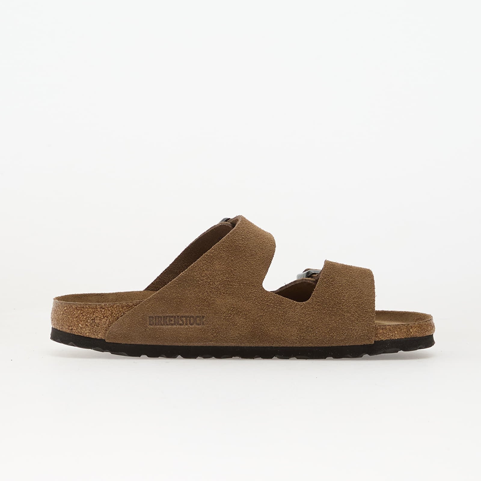 Birkenstock Обувки Arizona Soft Footbed Suede Leather Unisex Dark Tea Tonal