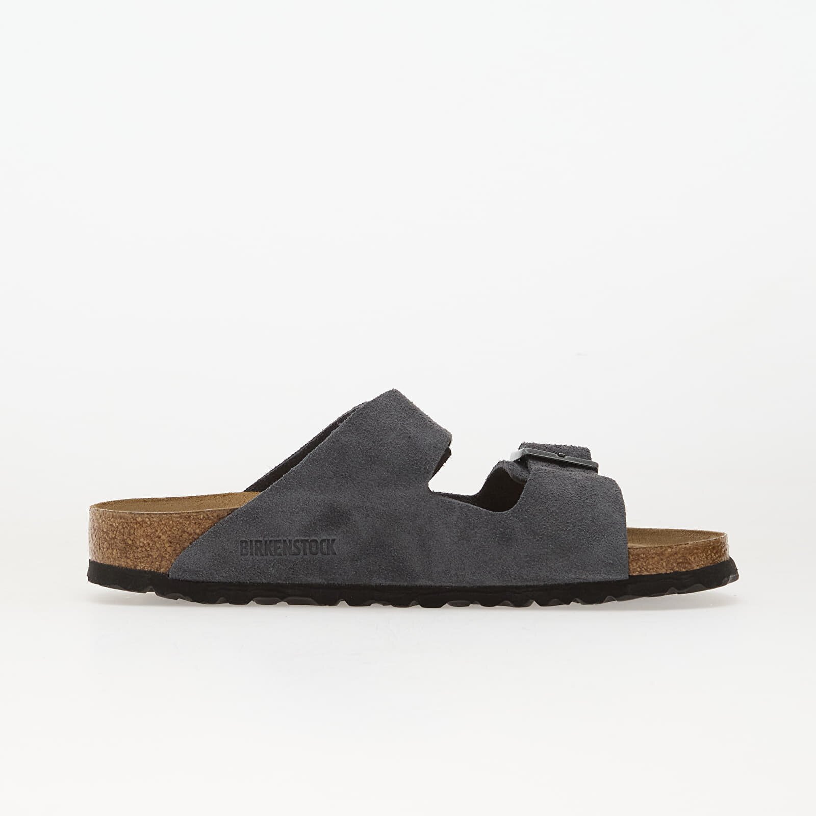 Birkenstock Обувки Arizona Suede Leather Unisex Charcoal