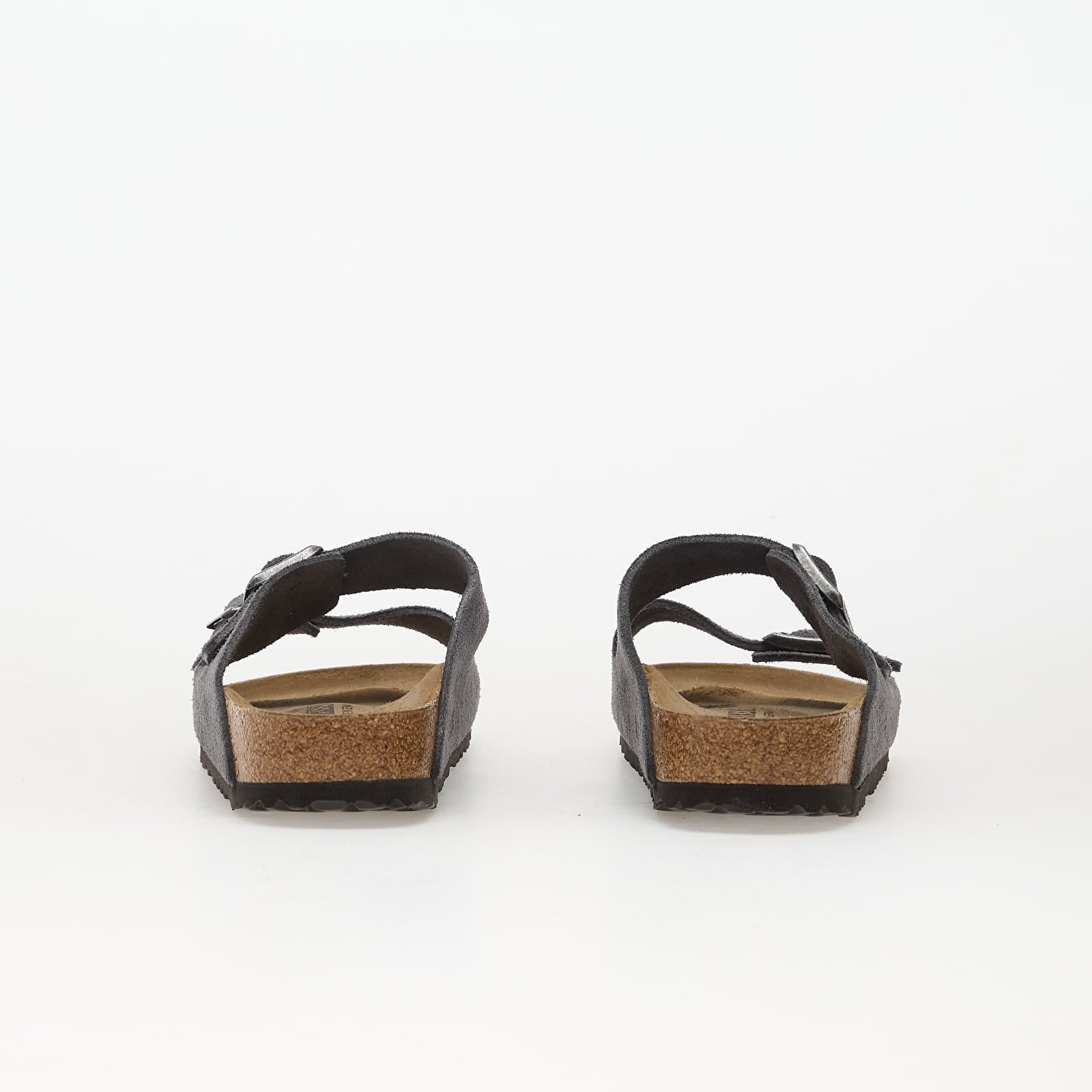 Birkenstock Обувки Arizona Suede Leather Unisex Charcoal