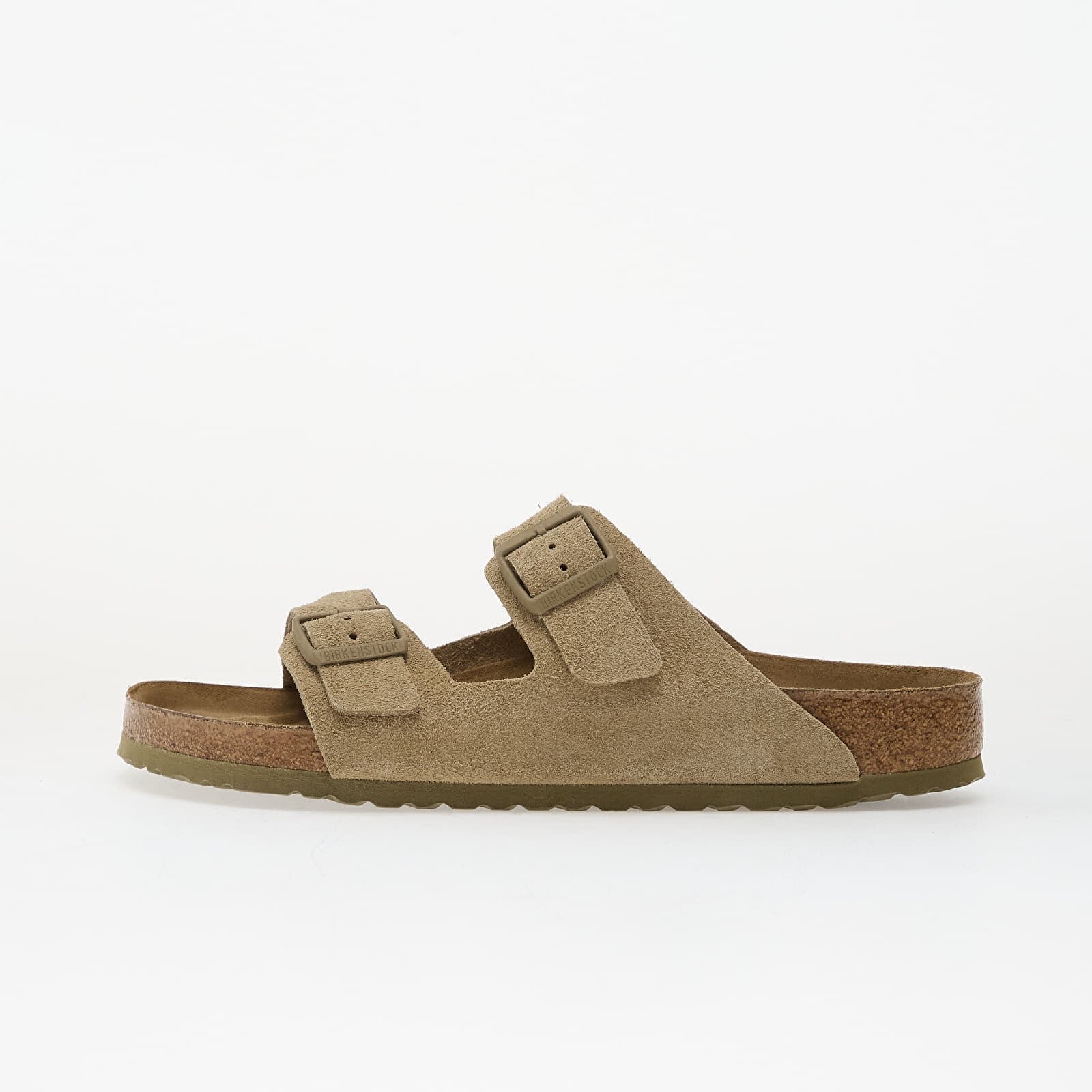 Birkenstock Обувки Arizona Suede Leather Unisex Faded Khaki