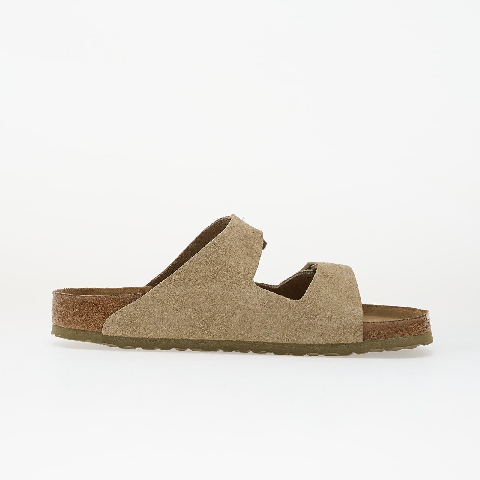 Birkenstock Обувки Arizona Suede Leather Unisex Faded Khaki