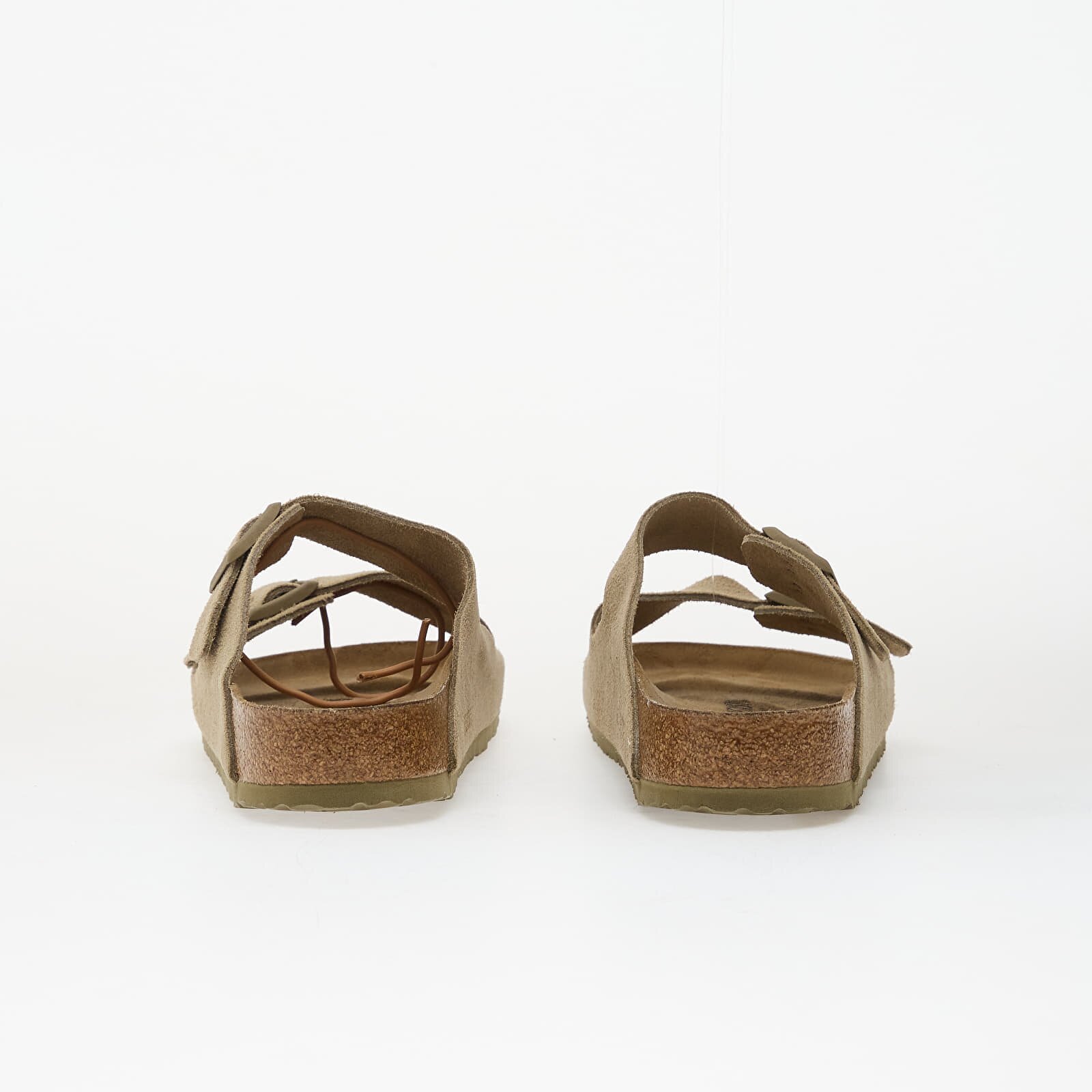 Birkenstock Обувки Arizona Suede Leather Unisex Faded Khaki