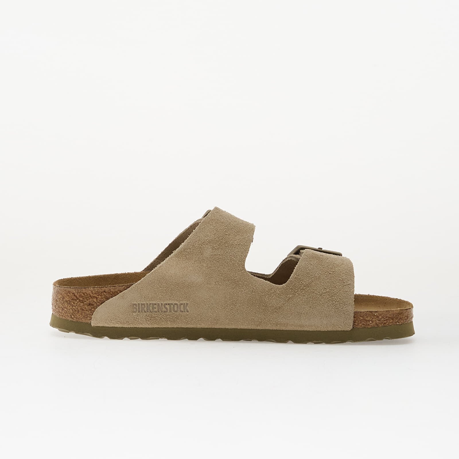 Birkenstock Обувки Arizona Suede Leather Unisex Faded Khaki