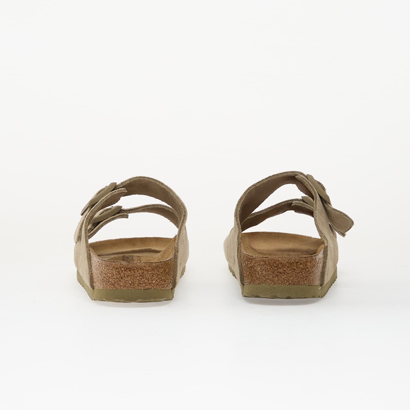 Birkenstock Обувки Arizona Suede Leather Unisex Faded Khaki