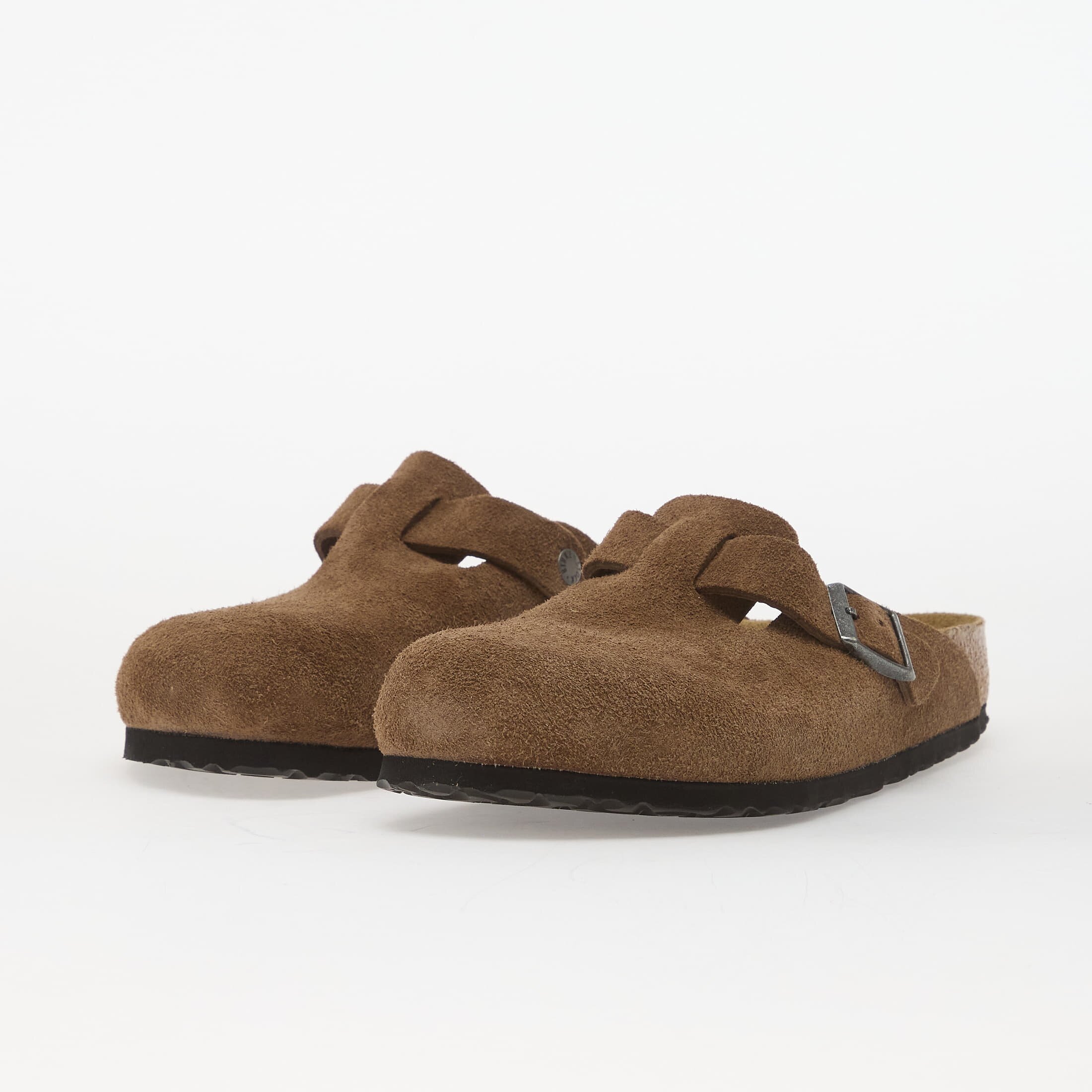 Birkenstock Обувки Boston LEVE Dark Tea