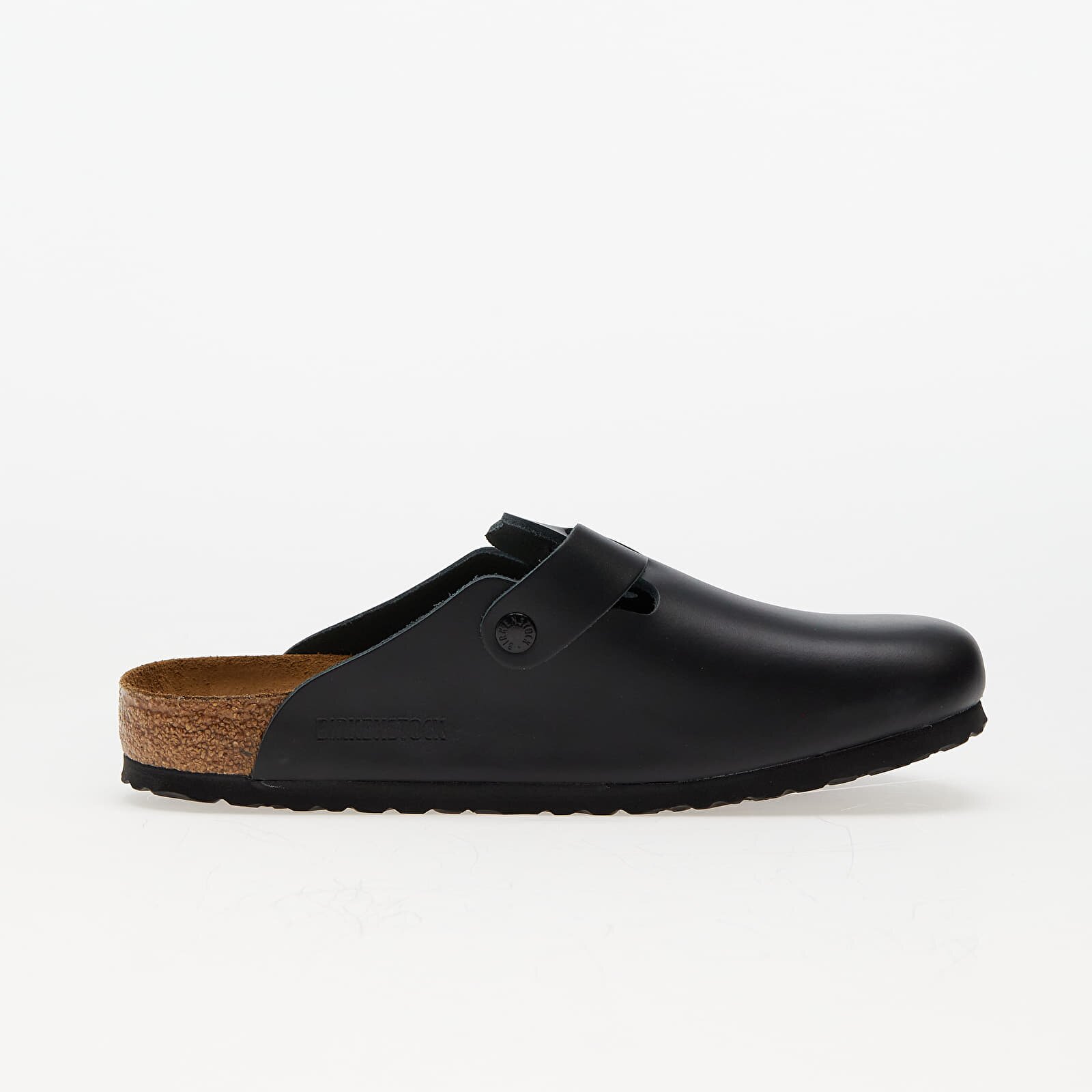 Birkenstock Обувки Boston Natural Leather Black