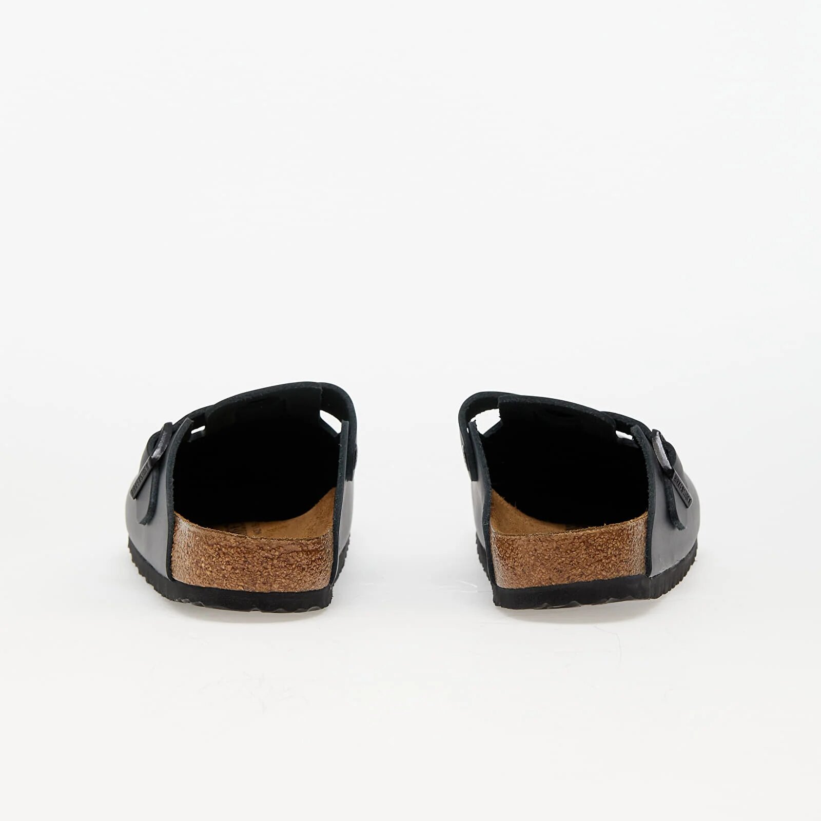 Birkenstock Обувки Boston Natural Leather Black