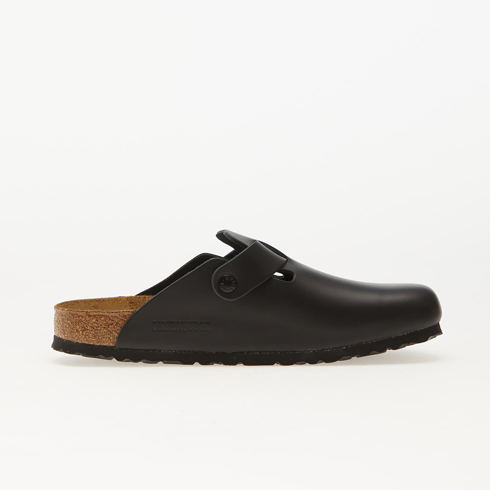 Birkenstock Обувки Boston Natural Leather Black