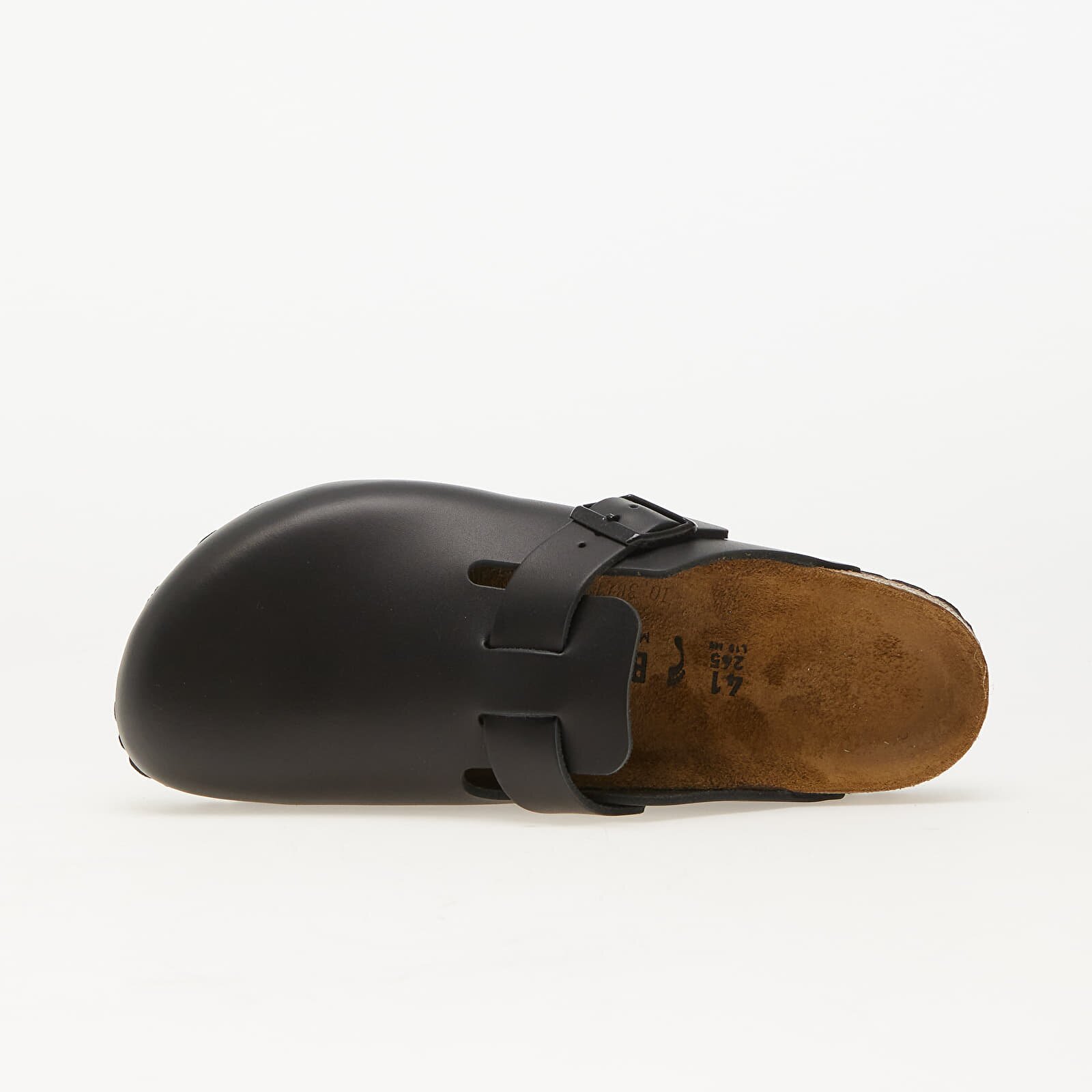 Birkenstock Обувки Boston Natural Leather Black