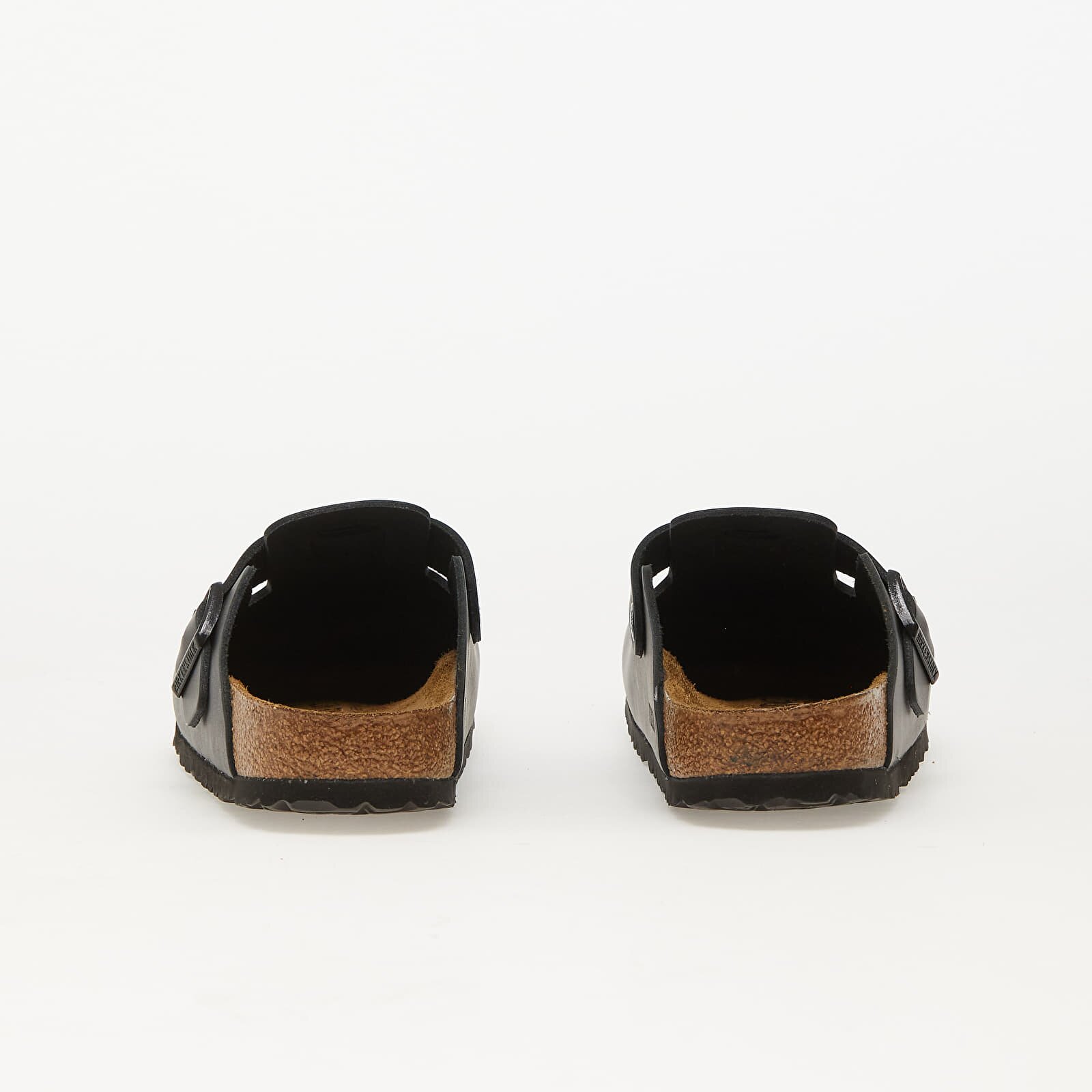 Birkenstock Обувки Boston Natural Leather Black