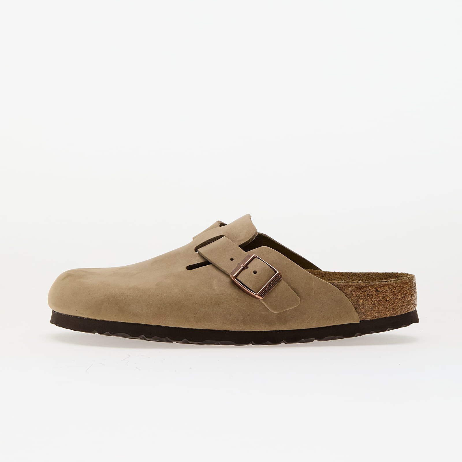 Birkenstock Обувки Boston Natural Leather Oiled Tabacco Brown