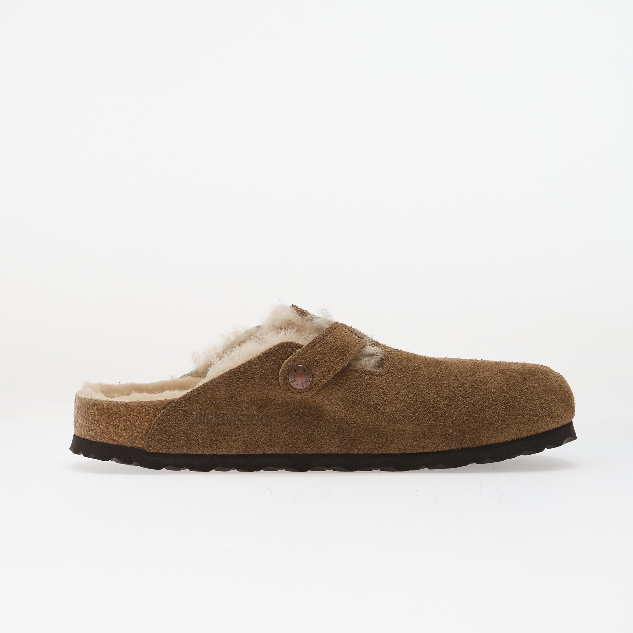Birkenstock Обувки Boston Shear LEVE Dark Tea