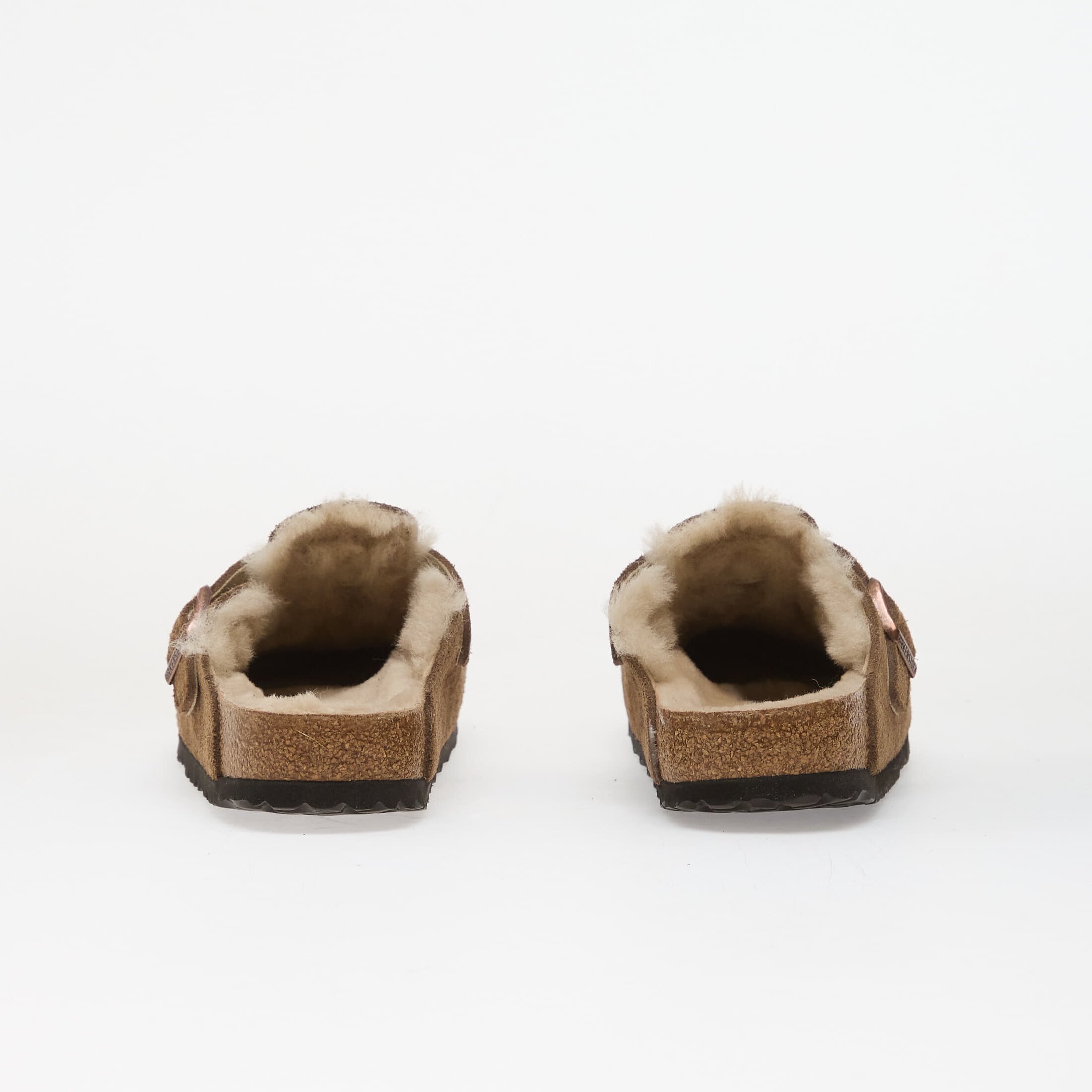 Birkenstock Обувки Boston Shear LEVE Dark Tea