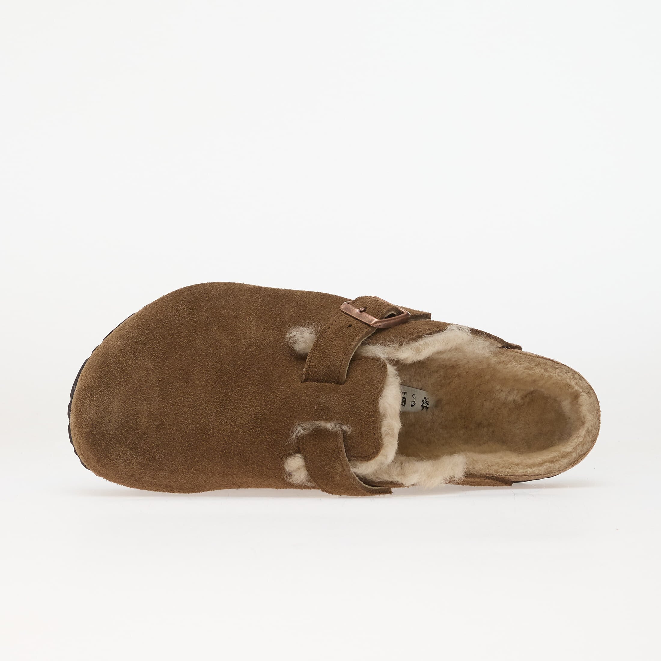 Birkenstock Обувки Boston Shear LEVE Dark Tea