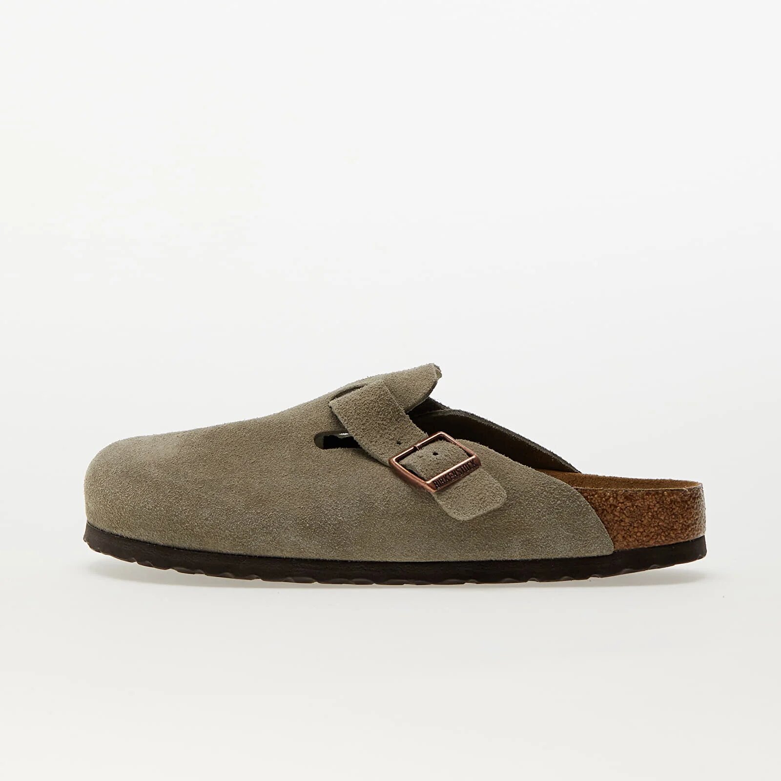 Birkenstock Обувки Boston Soft Footbed Velvet Taupe