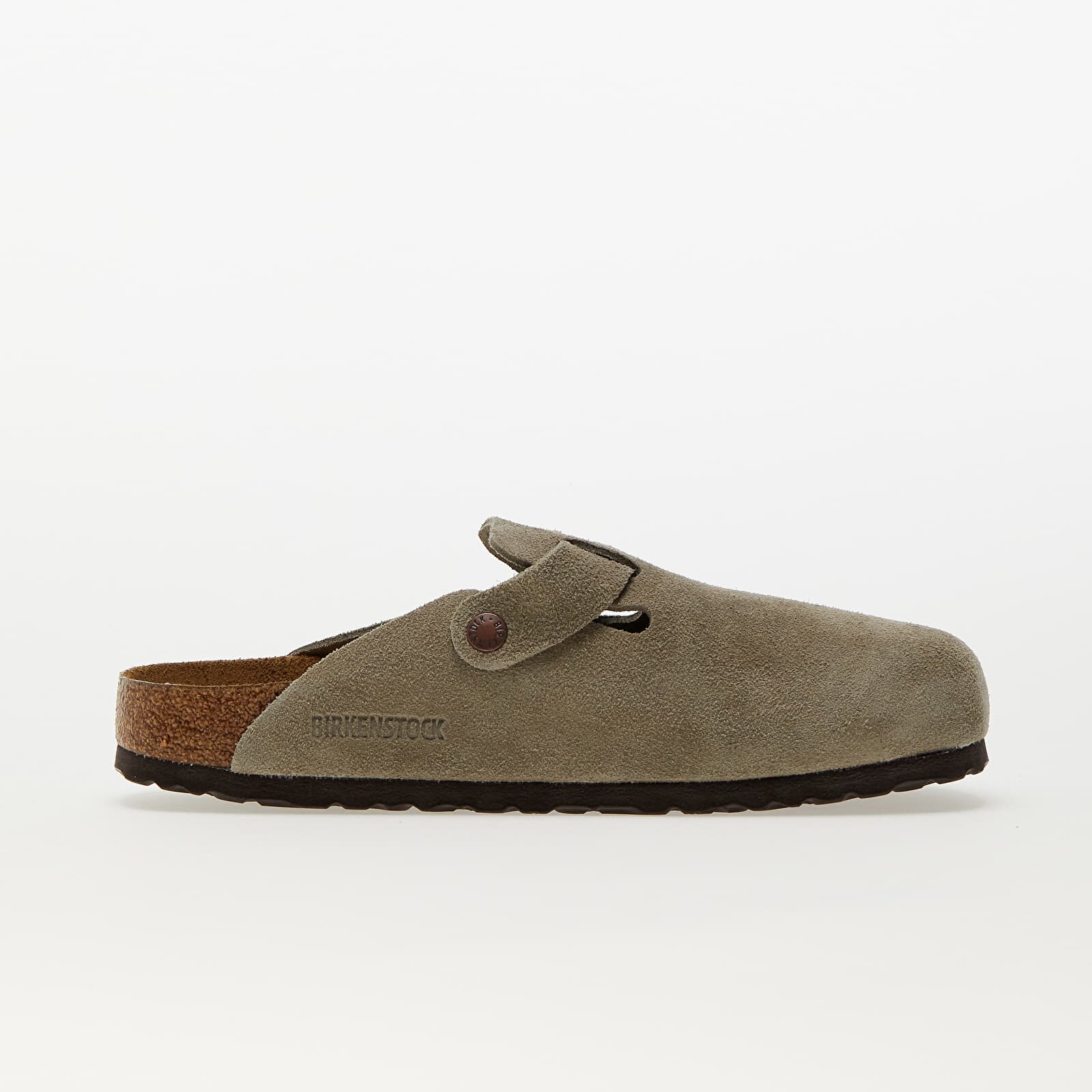 Birkenstock Обувки Boston Soft Footbed Velvet Taupe