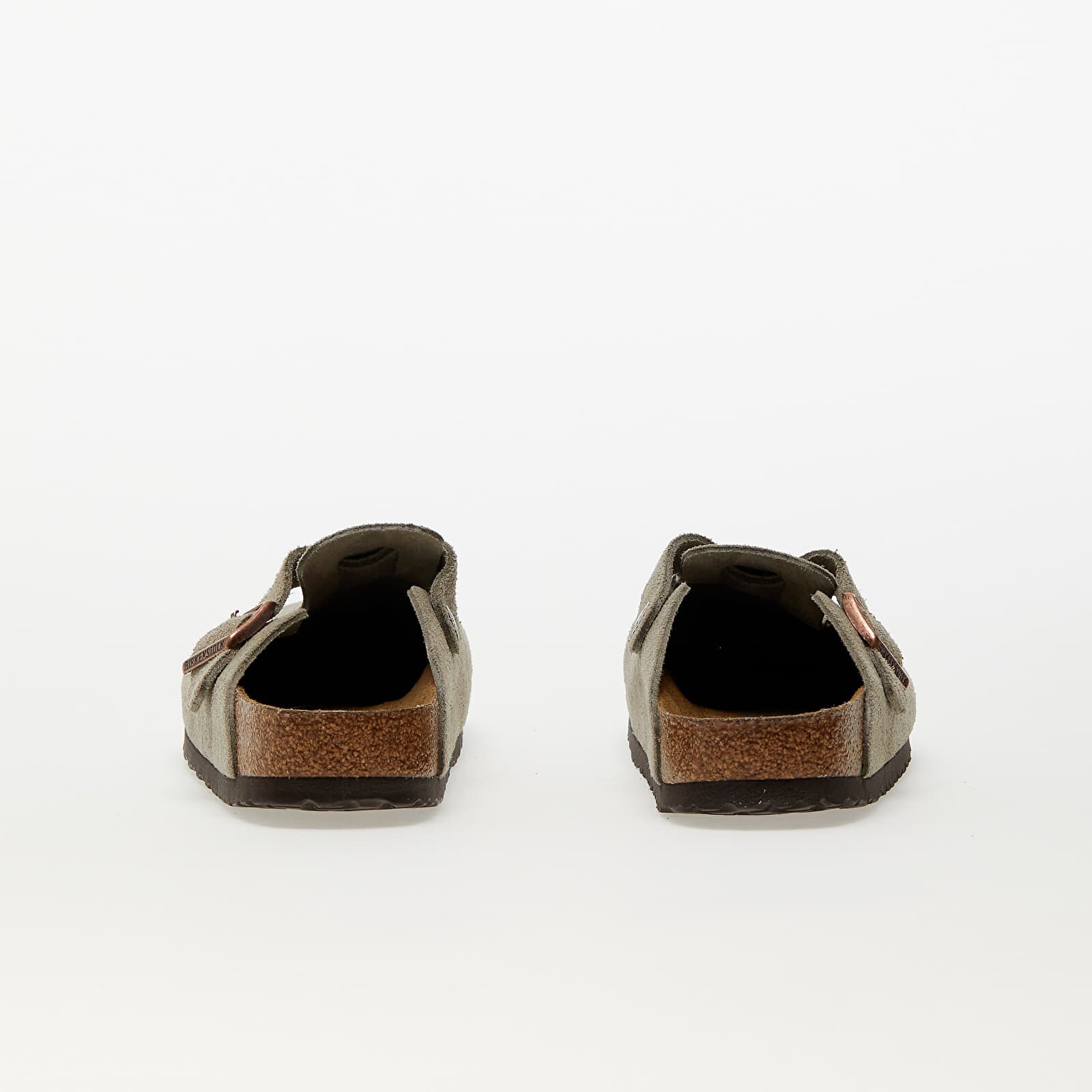 Birkenstock Обувки Boston Soft Footbed Velvet Taupe