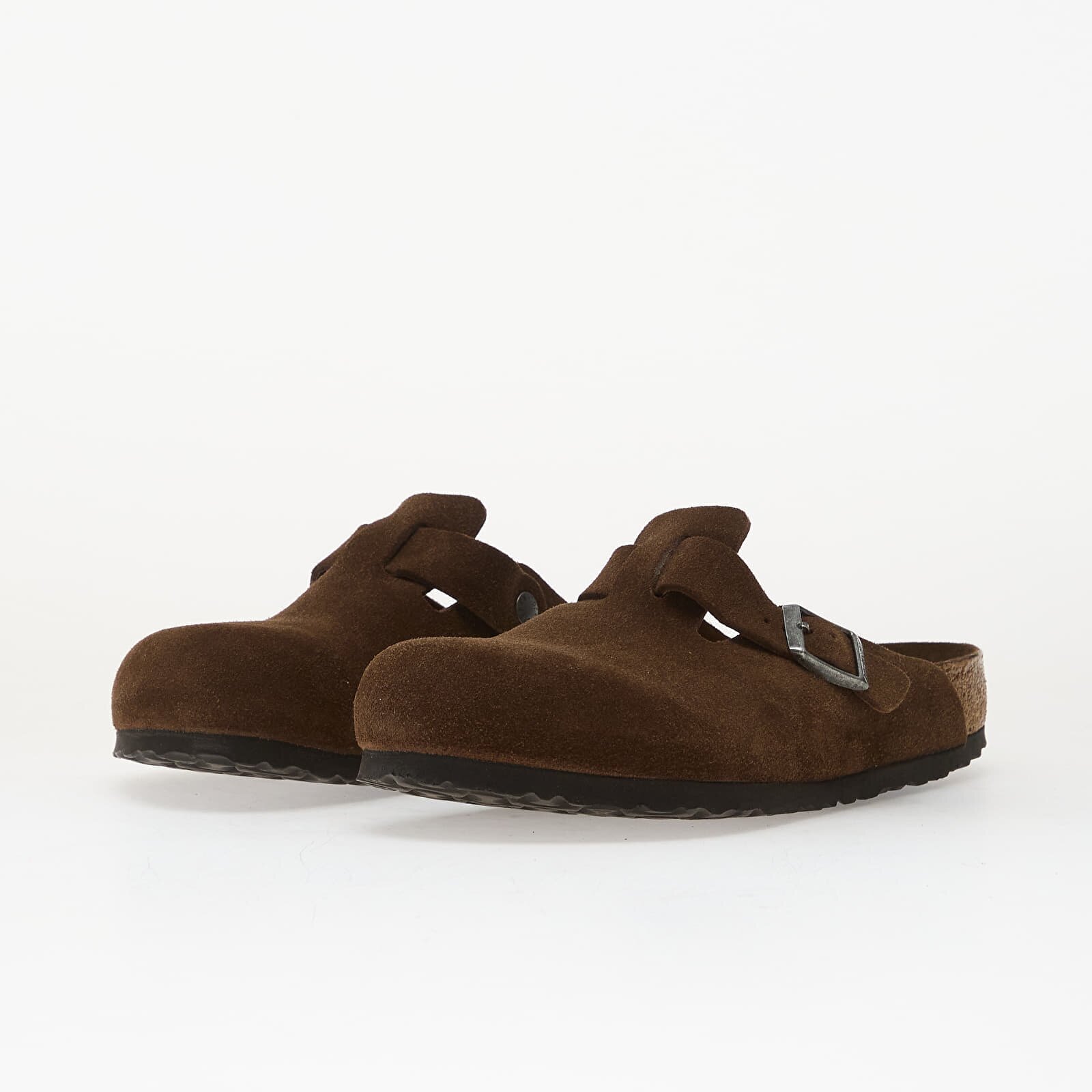 Birkenstock Обувки Boston Suede Leather Unisex Carafe Tonal FB