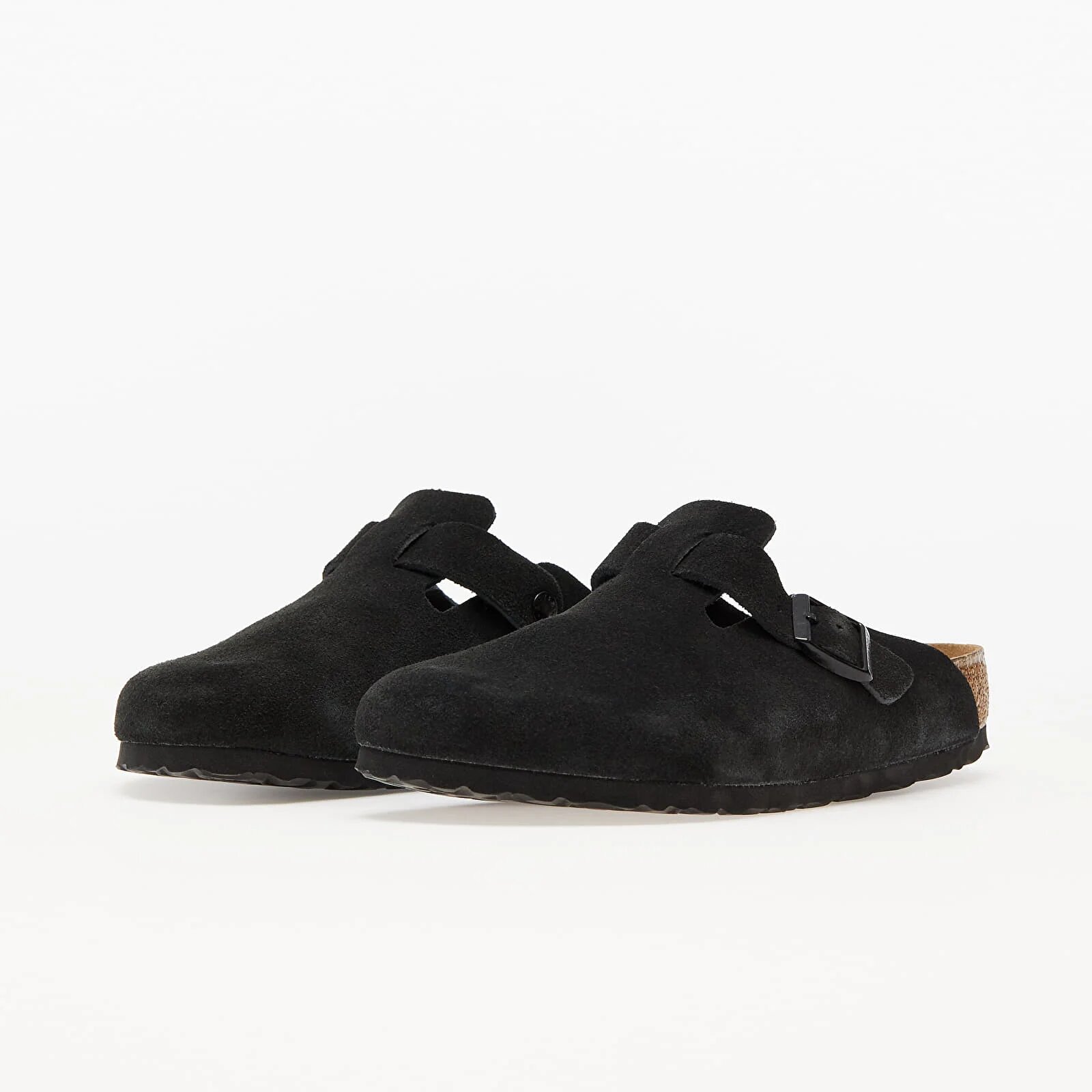Birkenstock Обувки Boston VL SFB Black