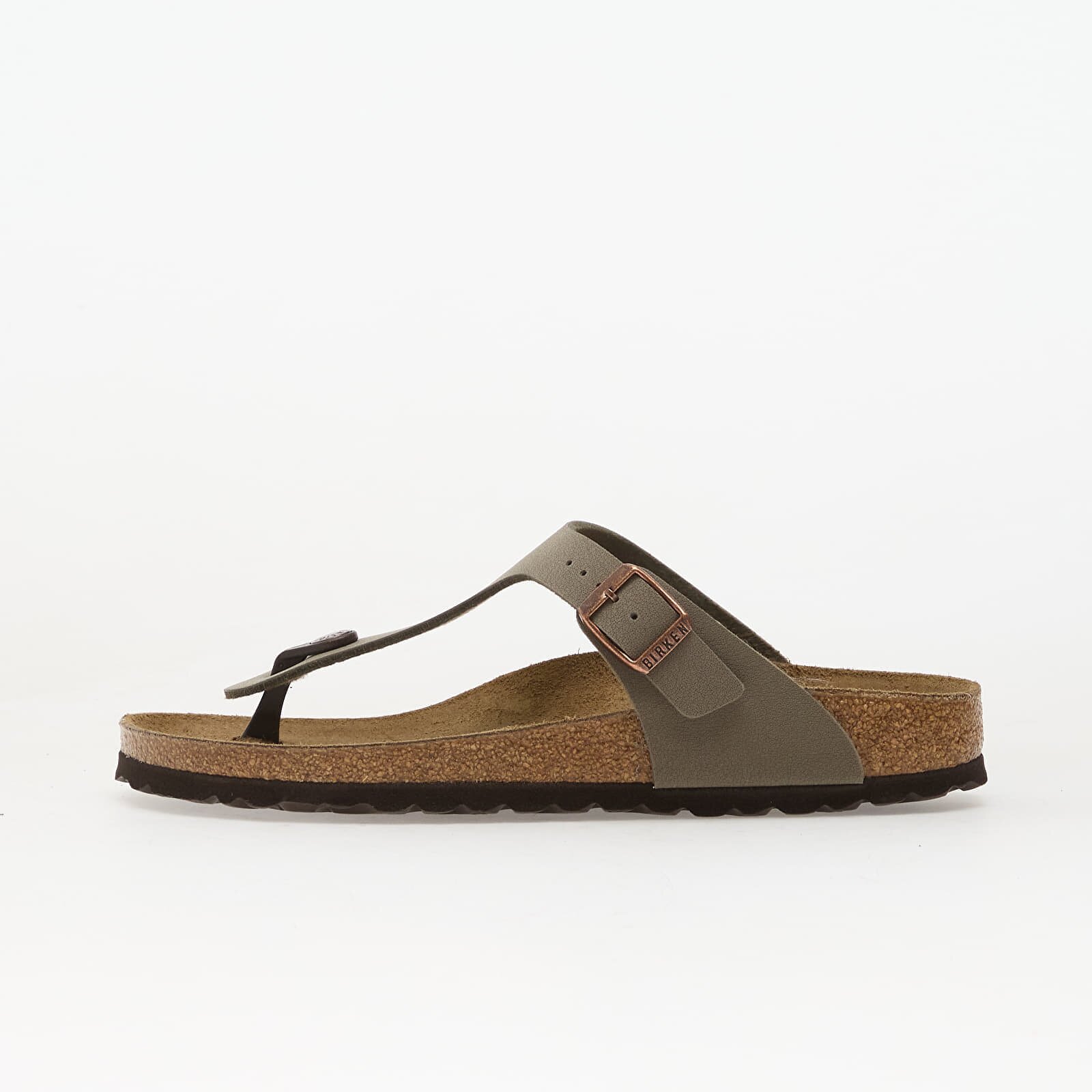 Birkenstock Обувки Gizeh Birkibuc Unisex Stone