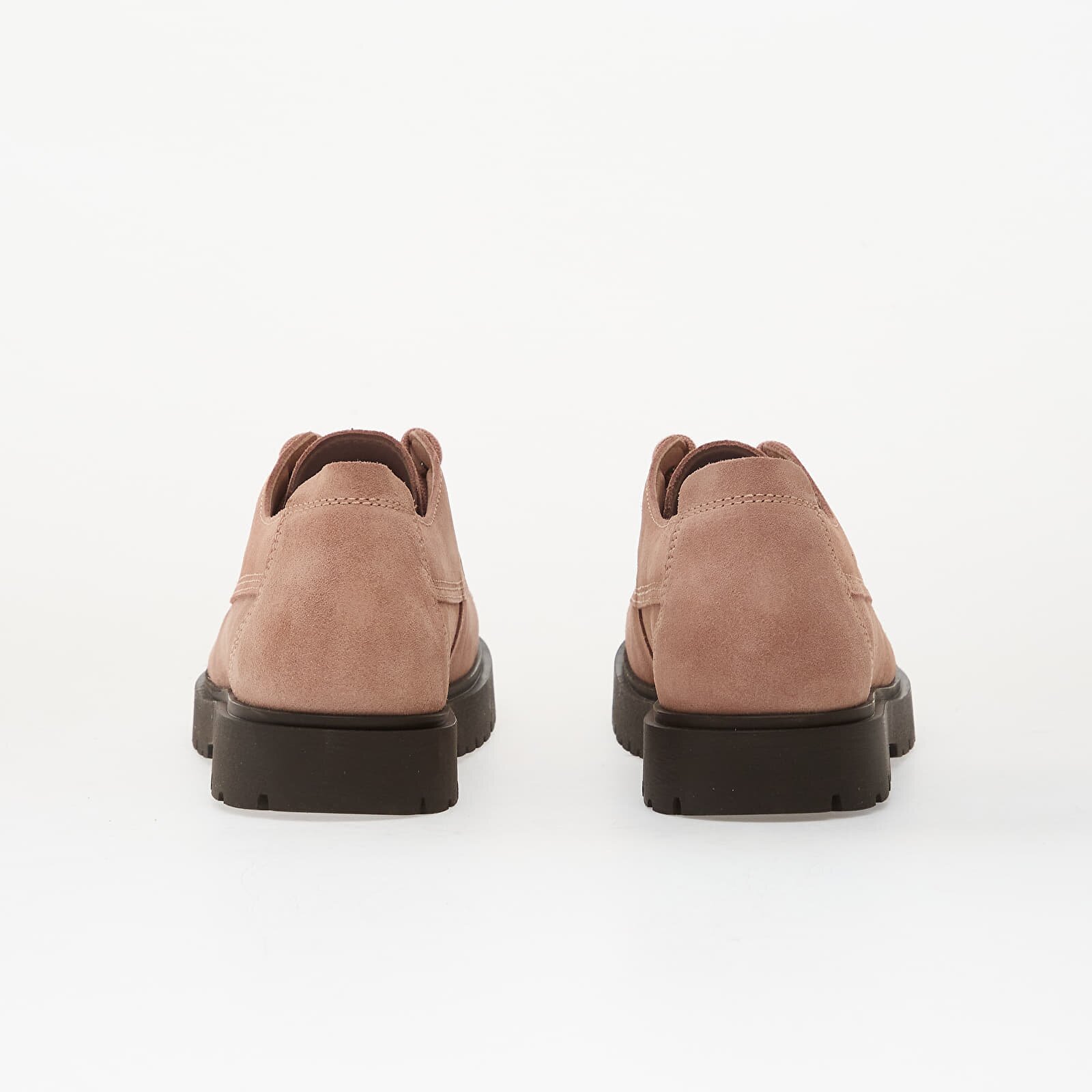Birkenstock Обувки Highwood Moc Lace Low Suede Leather Pink Clay