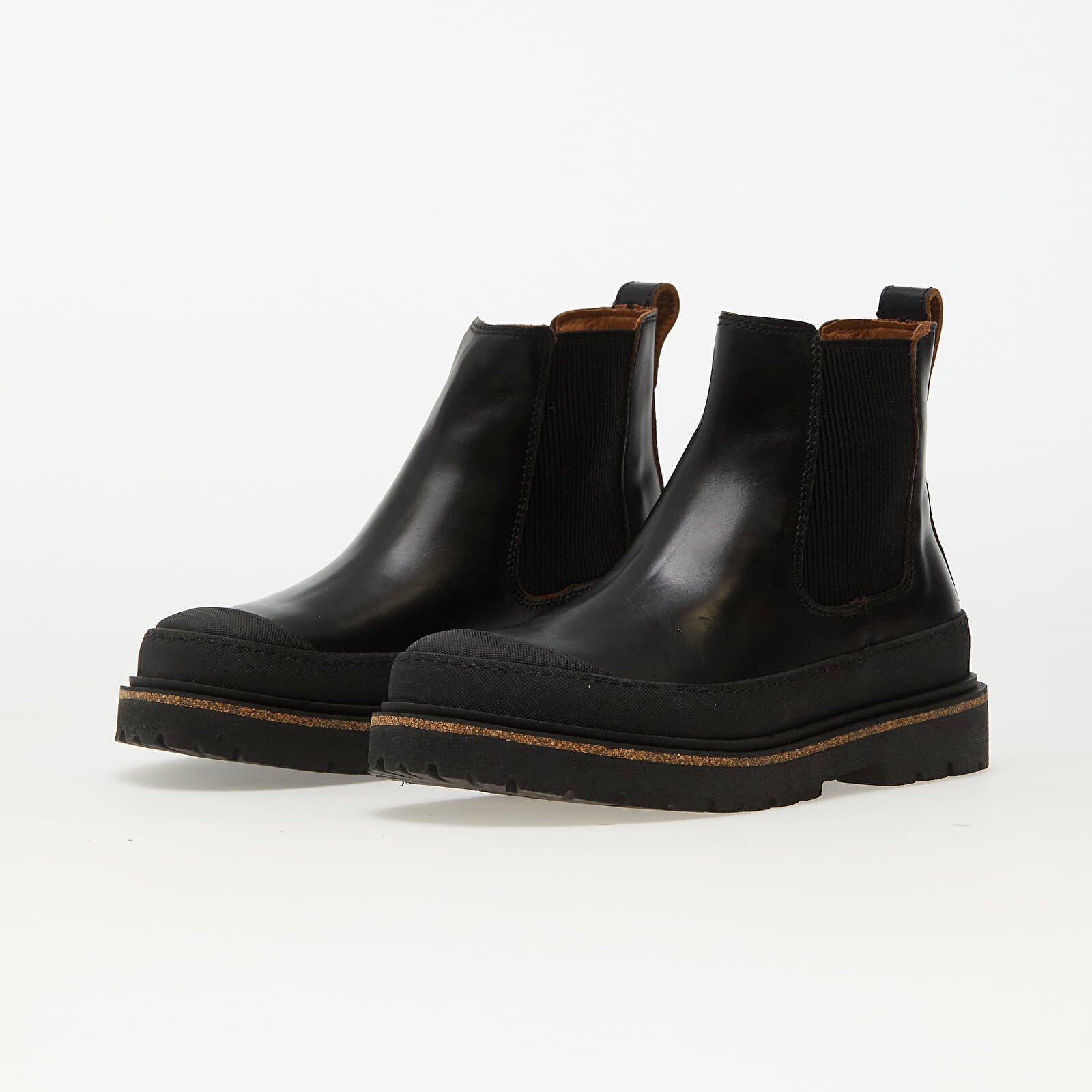 Birkenstock Обувки Prescott Slip On W LEOI Black