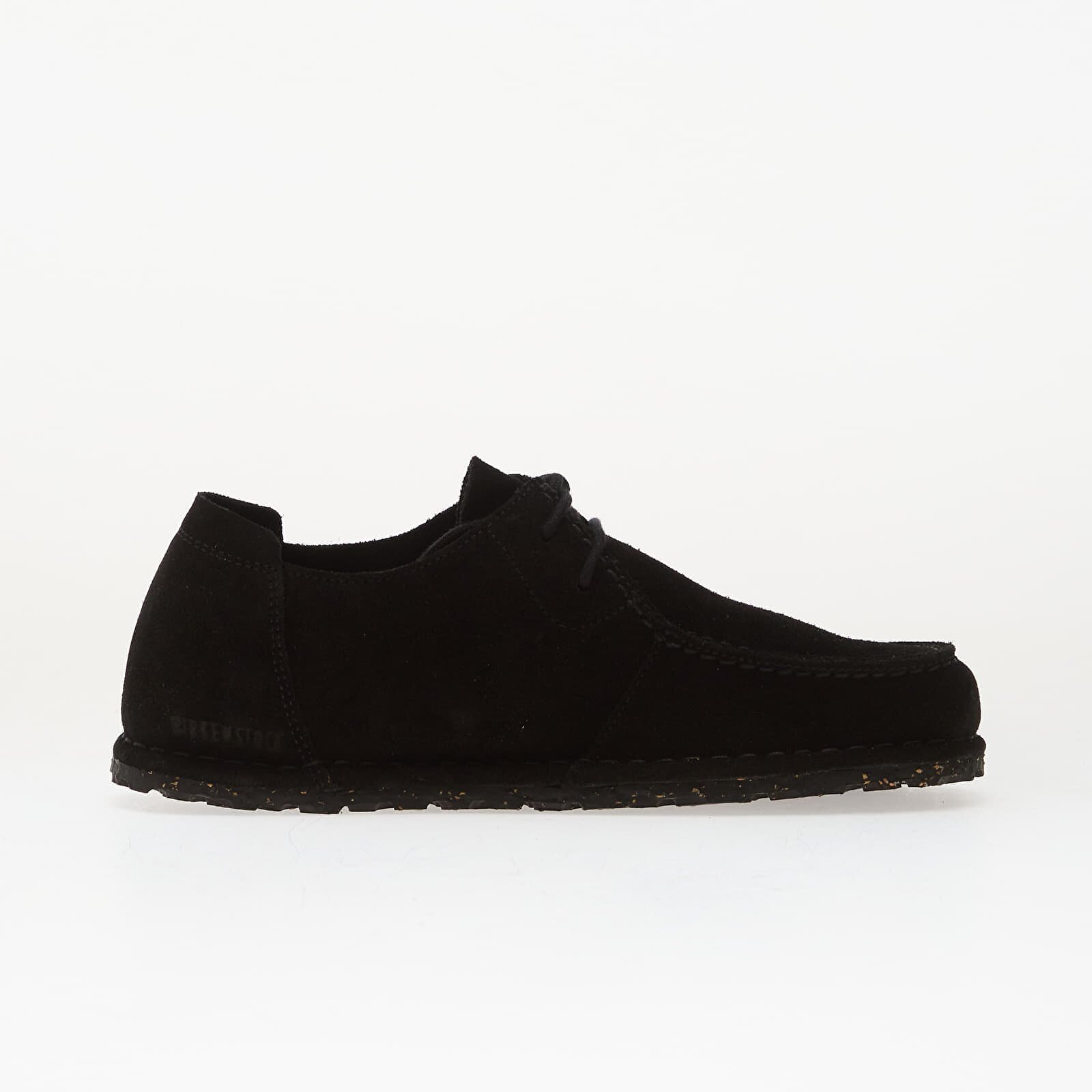 Birkenstock Обувки Utti Lace Suede Leather Unisex Black