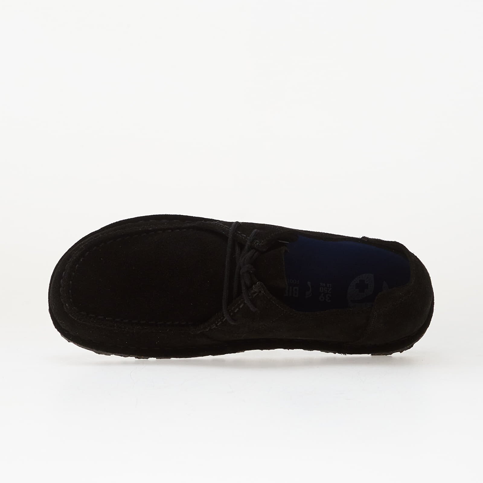 Birkenstock Обувки Utti Lace Suede Leather Unisex Black