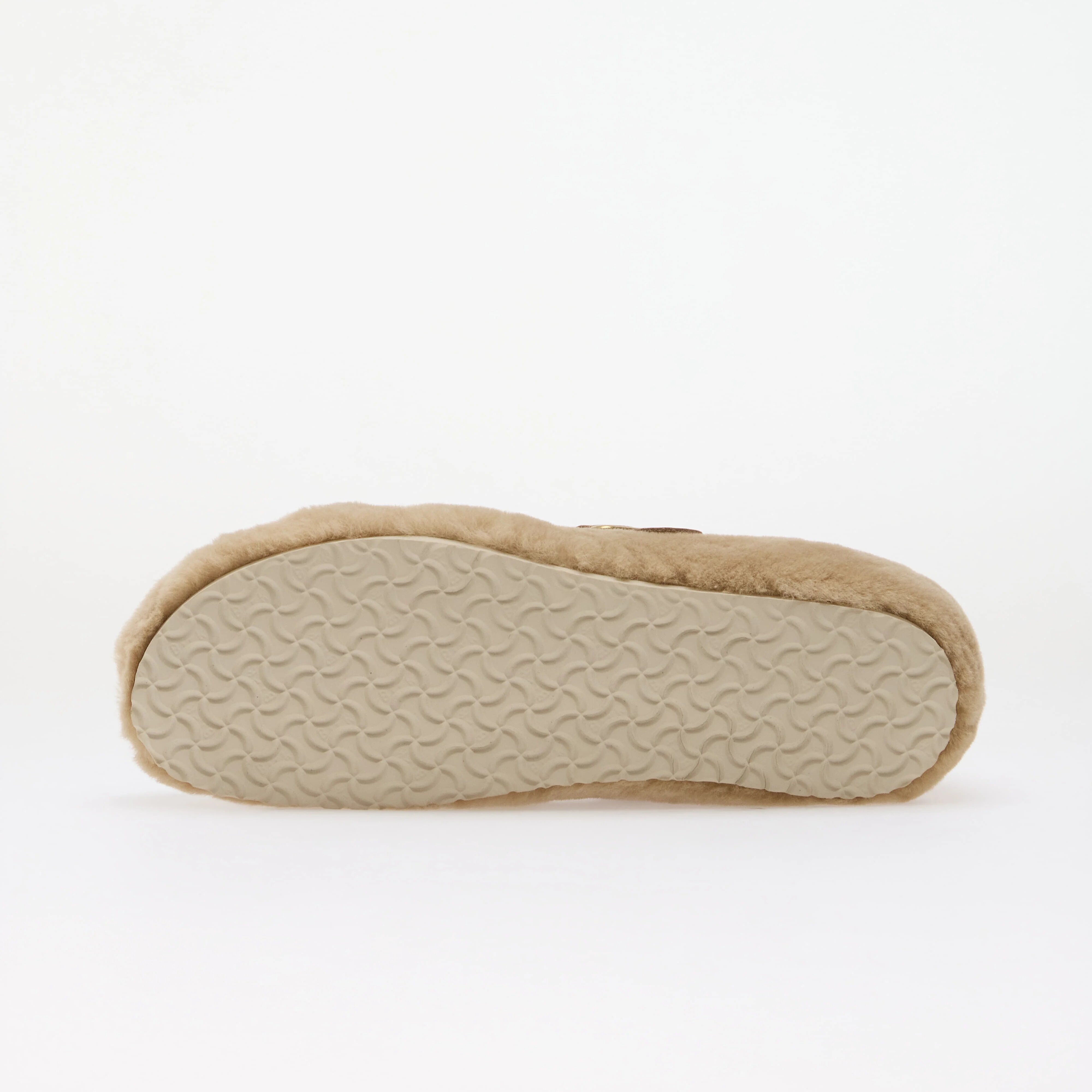 Birkenstock Santa Clarita Shearling Upper Sandcastle
