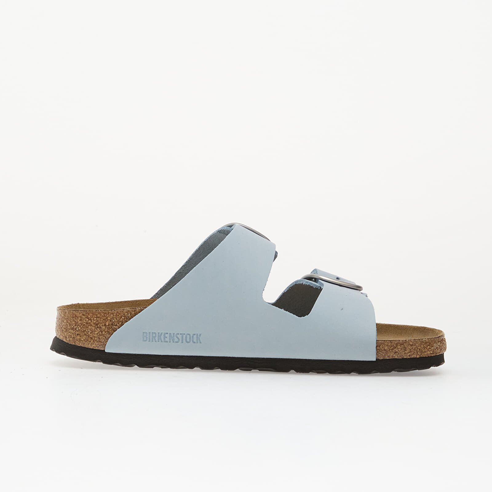 Birkenstock Сникърси Arizona Big Buckle Nubuck Leather Women Baby Blue