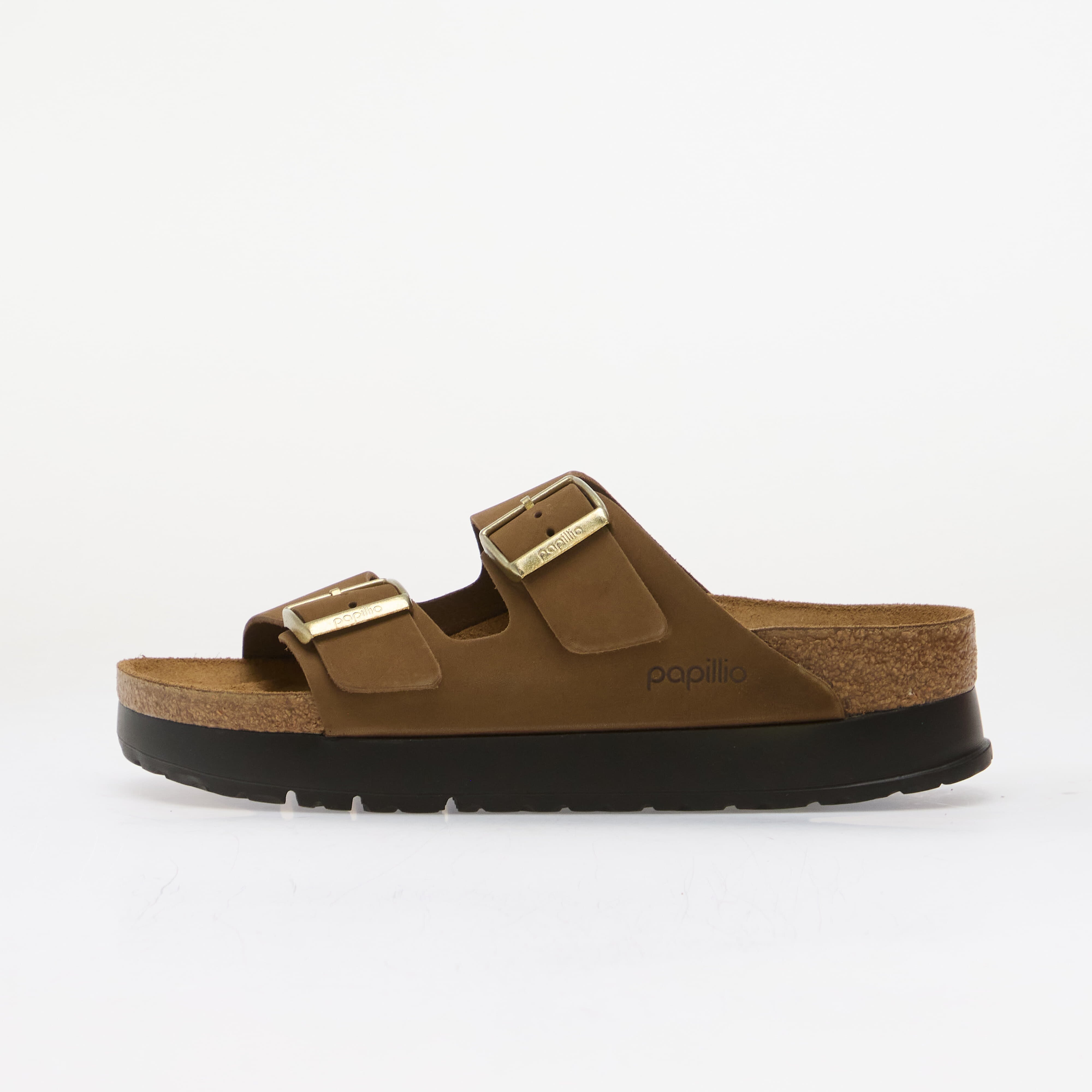 Birkenstock Сникърси Arizona Flex Platform LENB Dark Tea