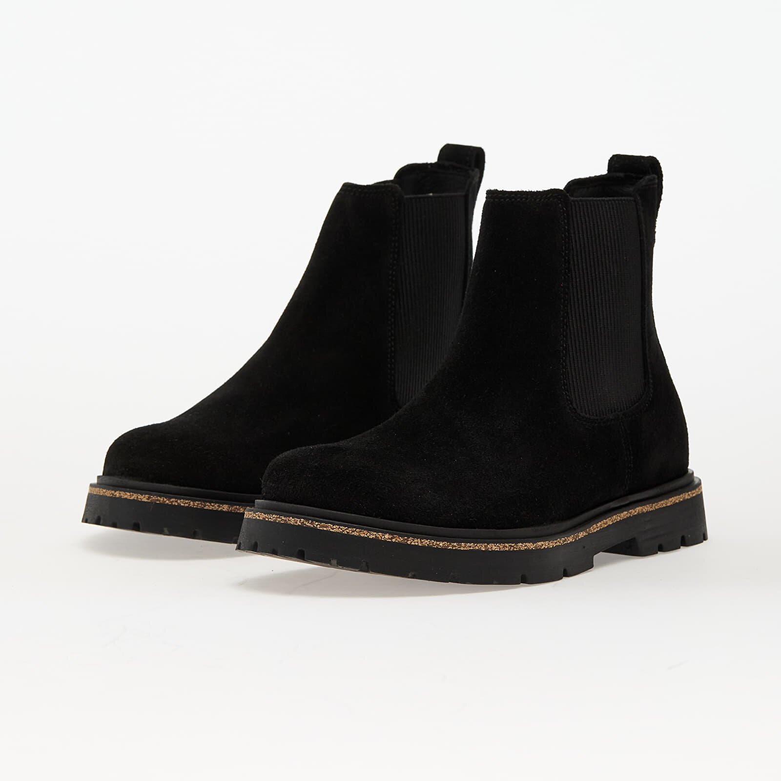 Birkenstock Сникърси Highwood Slip On Women Suede Leather Black