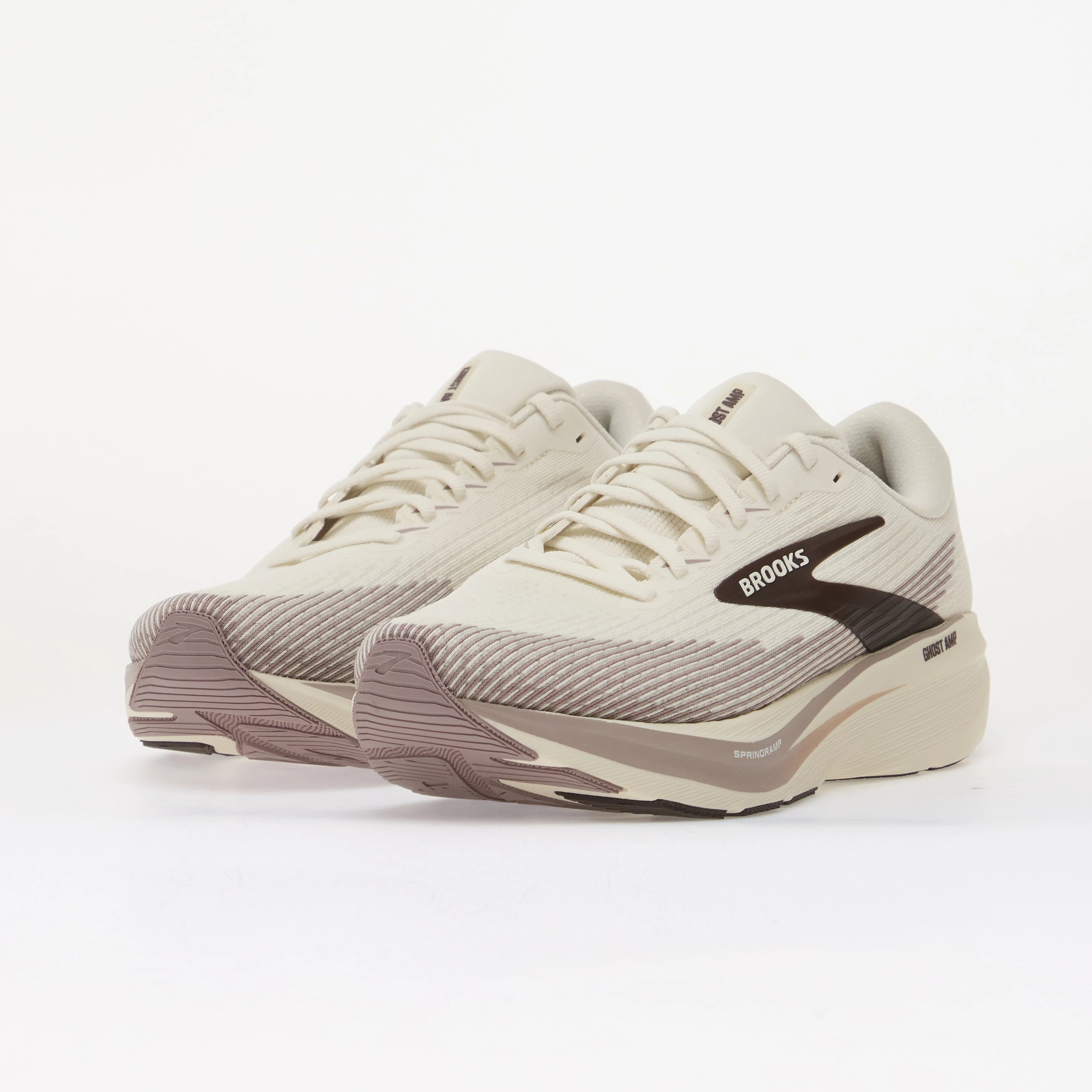 Brooks Обувки Ghost AMP Coconut/ Purple Dove/ Raisin