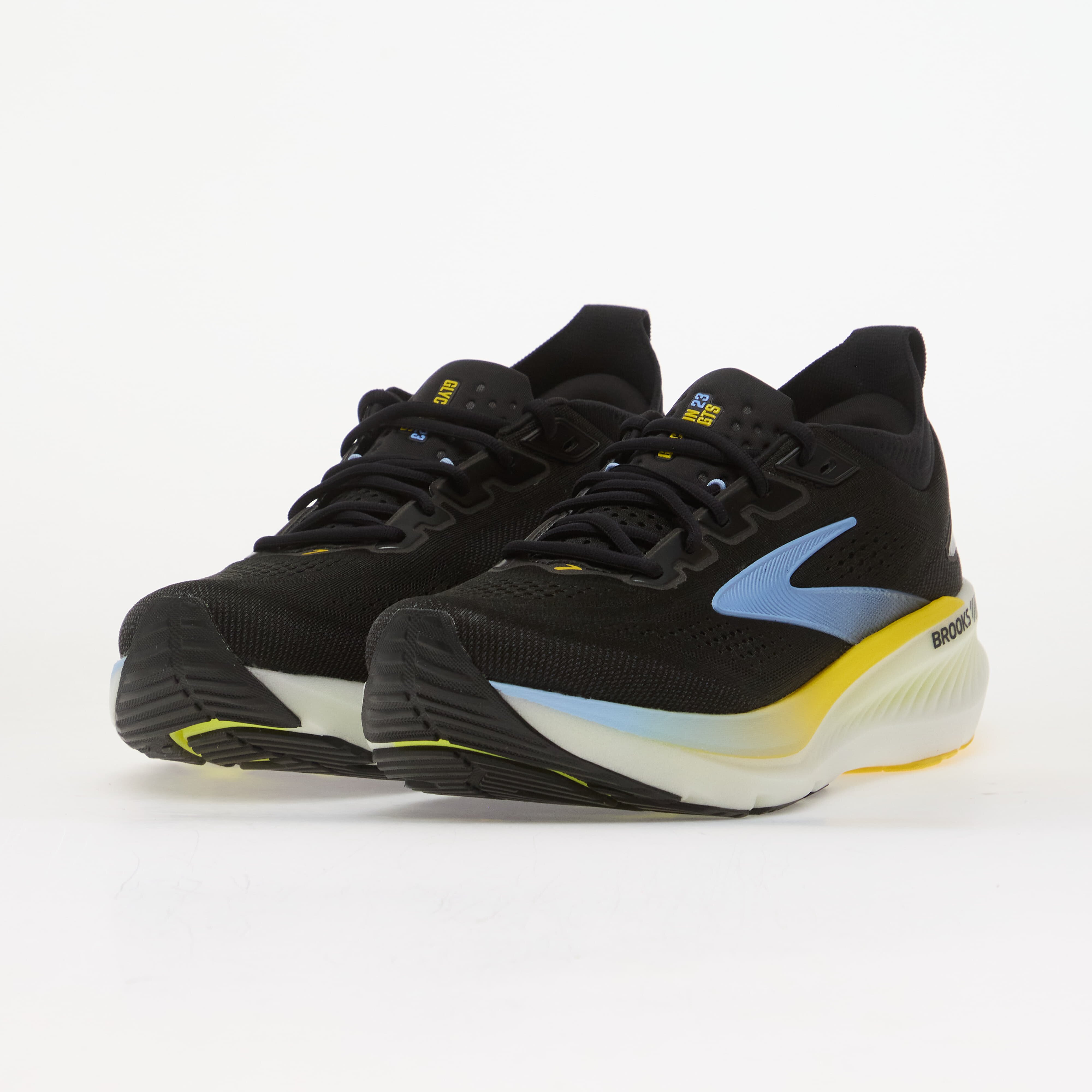 Brooks Обувки Glycerin GTS 23 Black/ Cyber Yellow/ Nightlife