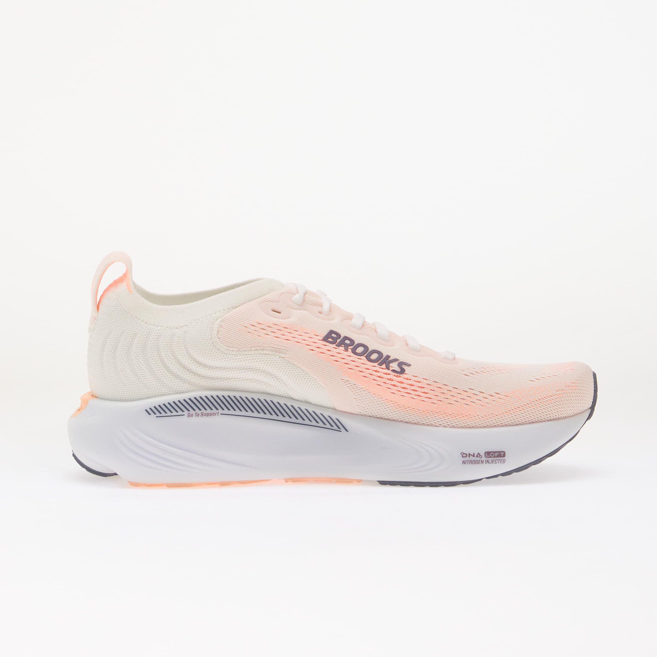 Brooks Сникърси Adrenaline Gts 25 Oyster Mushroom/ Peach/ Grape
